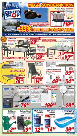 Prospekt CENTERSHOP 08.12.2025 - 13.12.2025