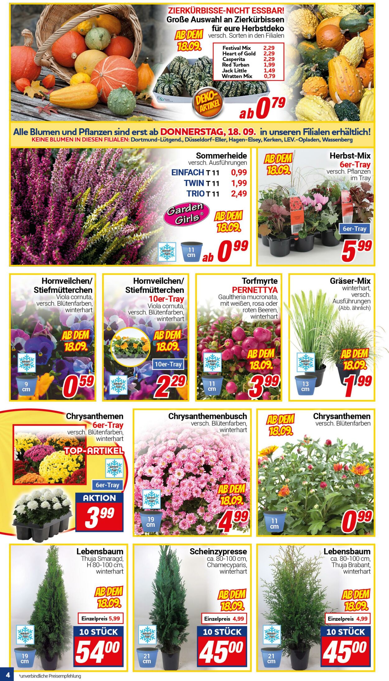 Prospekt CENTERSHOP 15.09.2025 - 20.09.2025