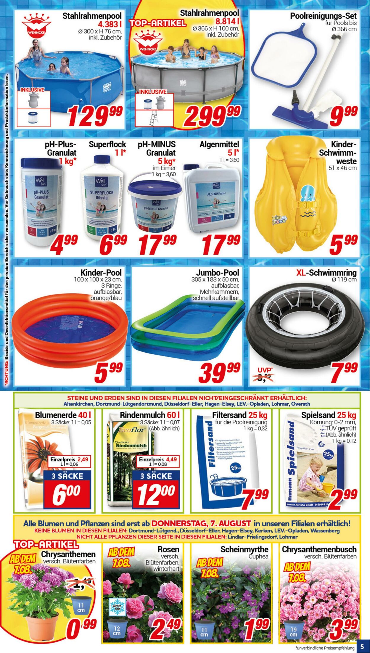 Prospekt CENTERSHOP 04.08.2025 - 09.08.2025
