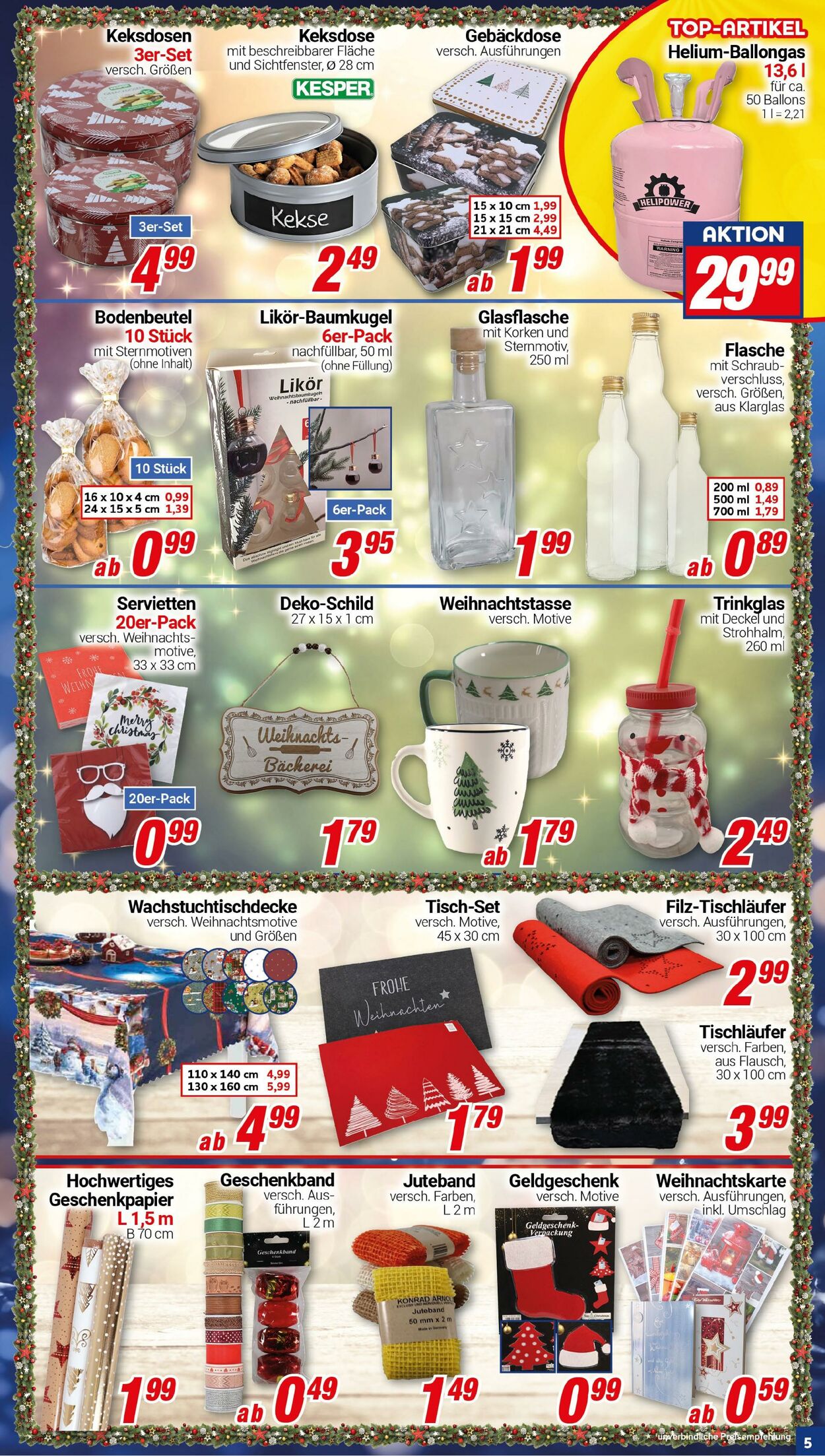 Prospekt CENTERSHOP 24.11.2025 - 29.11.2025