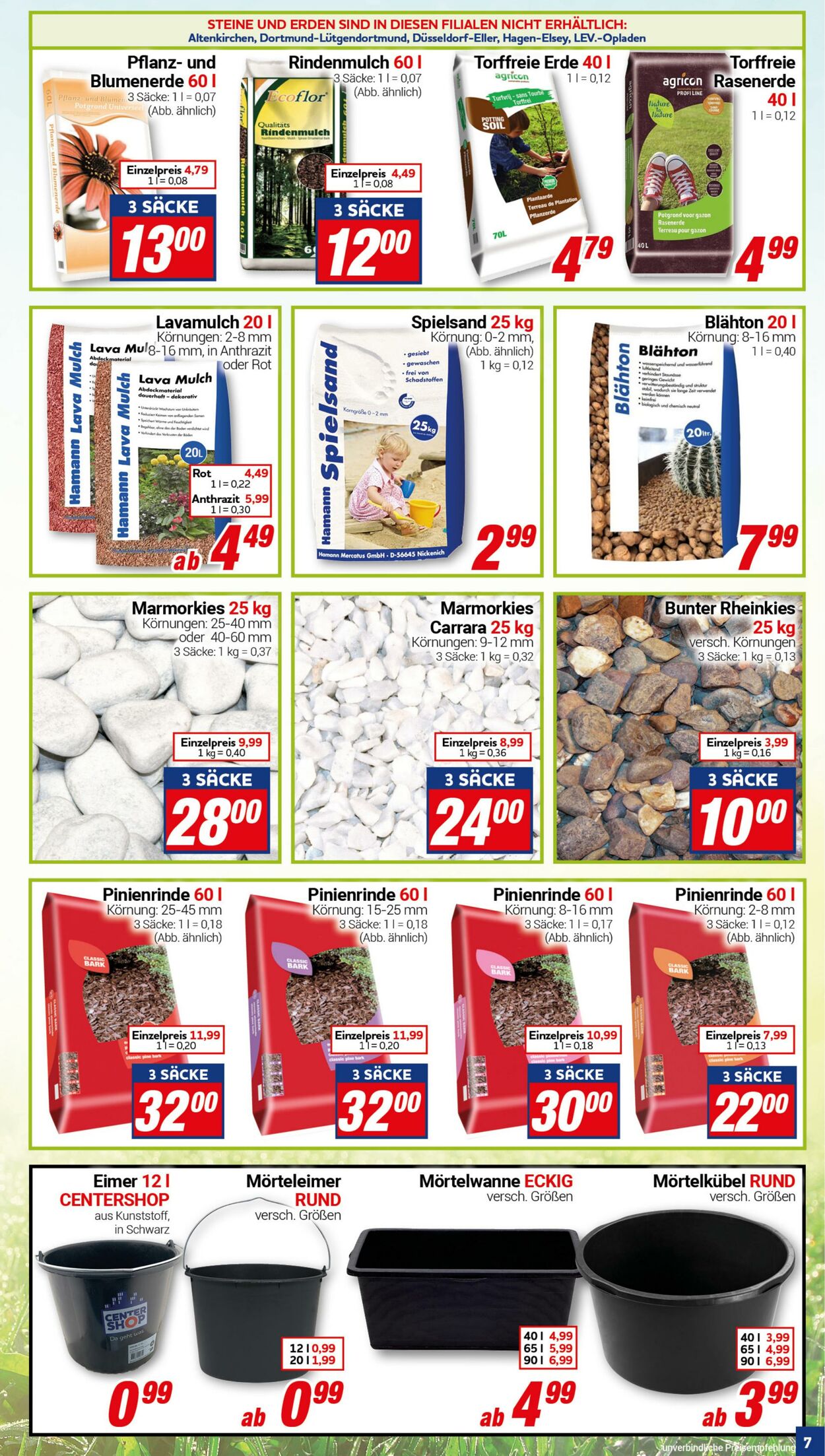 Prospekt CENTERSHOP 08.09.2025 - 13.09.2025