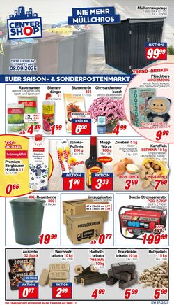 Prospekt CENTERSHOP 08.12.2025 - 13.12.2025