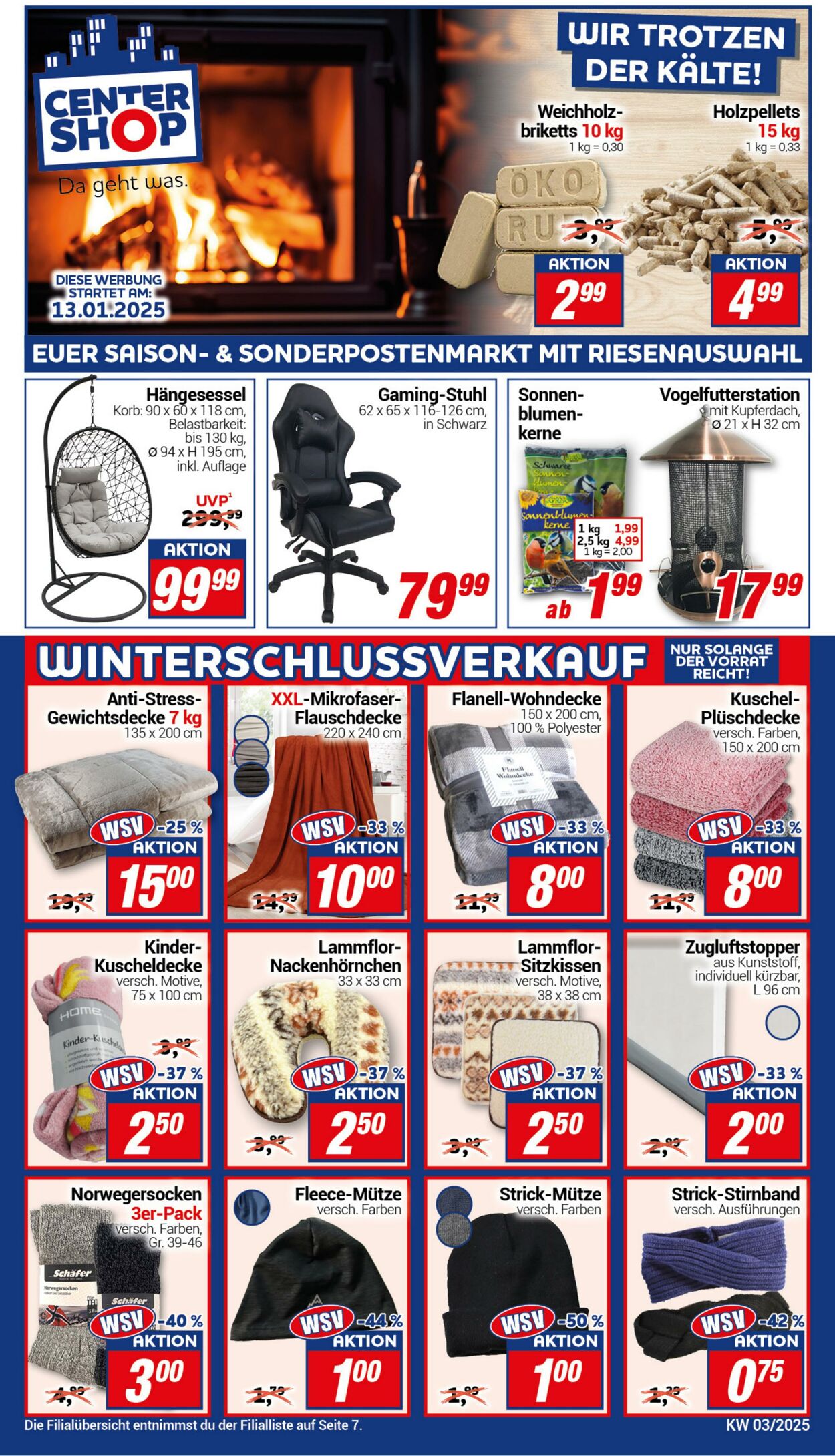 CENTERSHOP Wöchentliche Prospekte