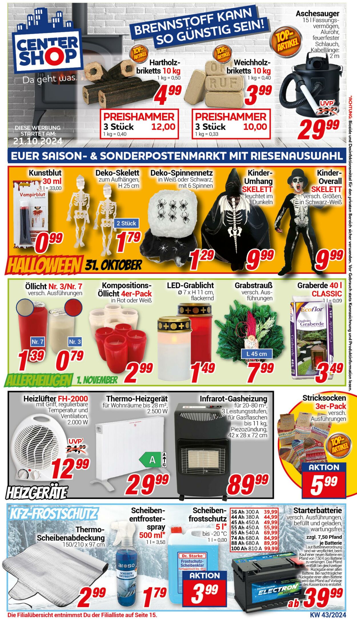 CENTERSHOP Wöchentliche Prospekte