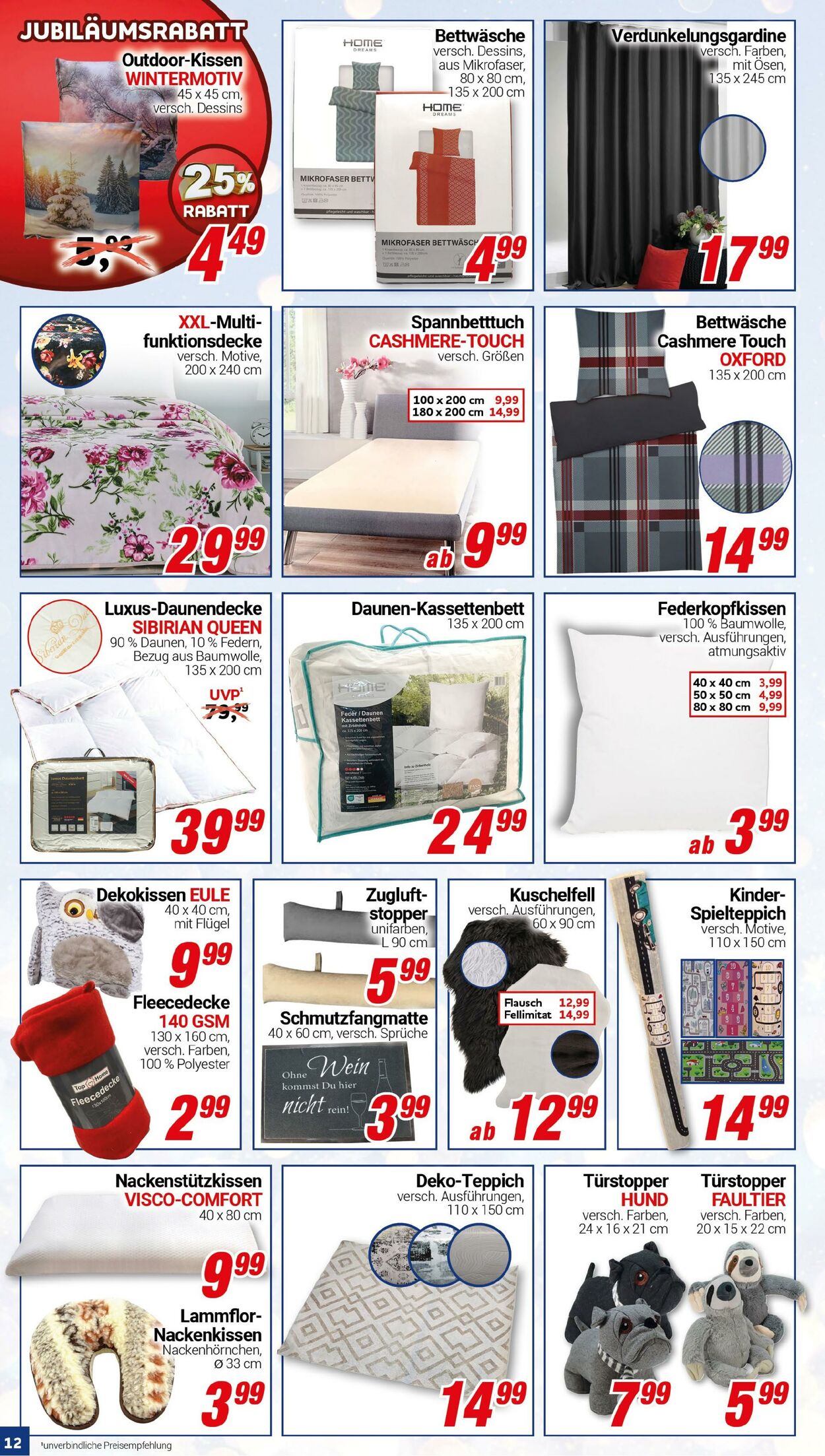 Prospekt CENTERSHOP 08.12.2025 - 13.12.2025