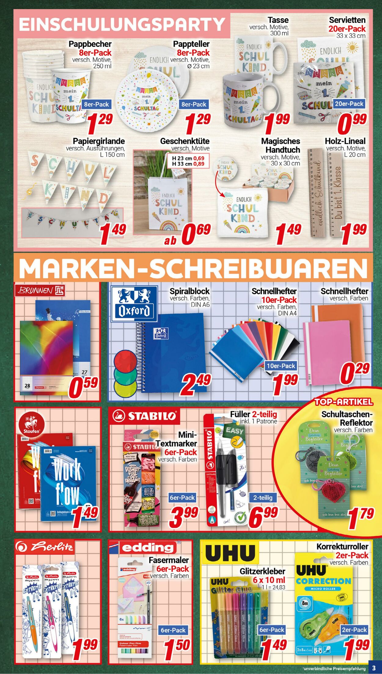 Prospekt CENTERSHOP 18.08.2025 - 23.08.2025