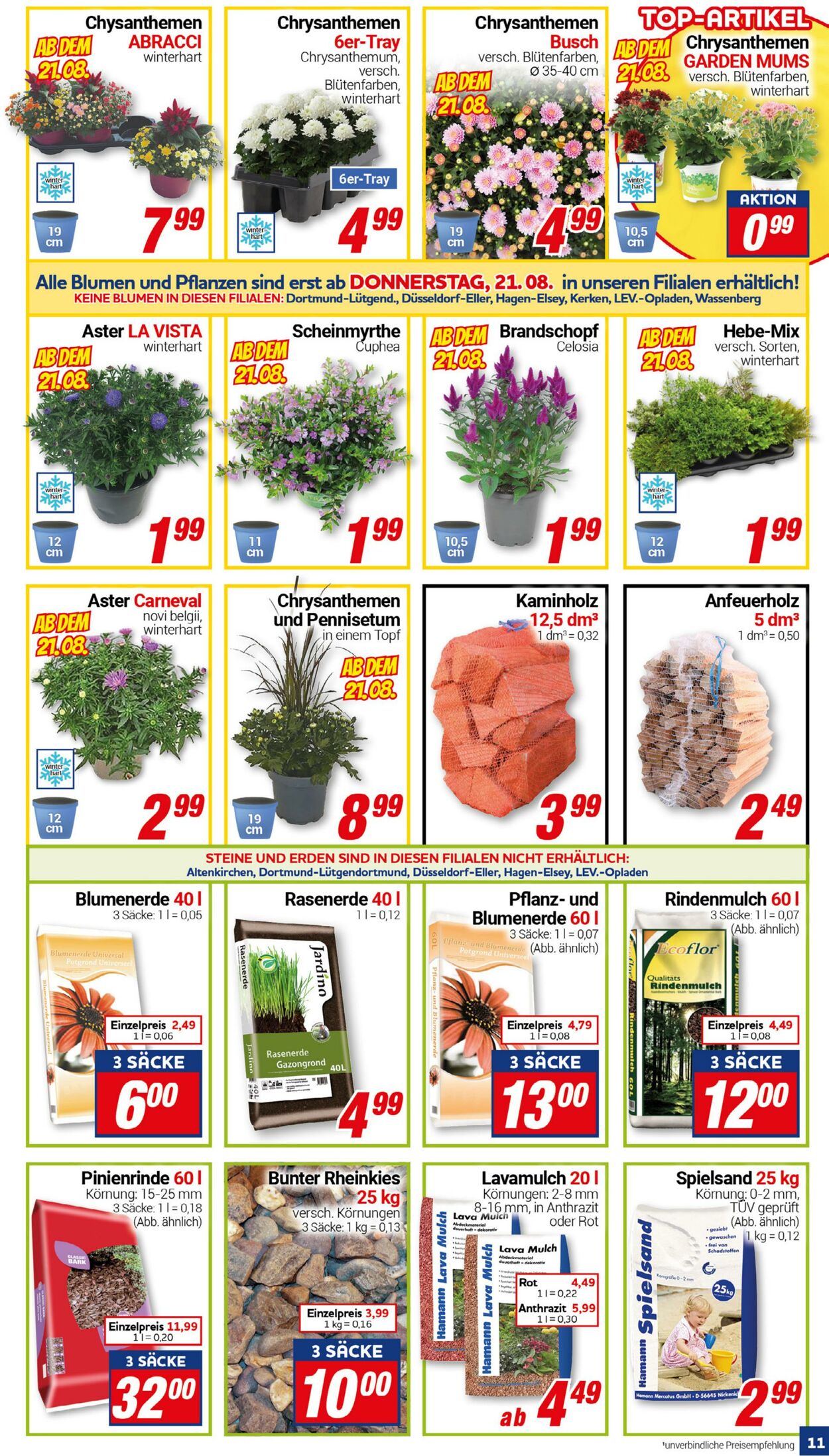 Prospekt CENTERSHOP 18.08.2025 - 23.08.2025
