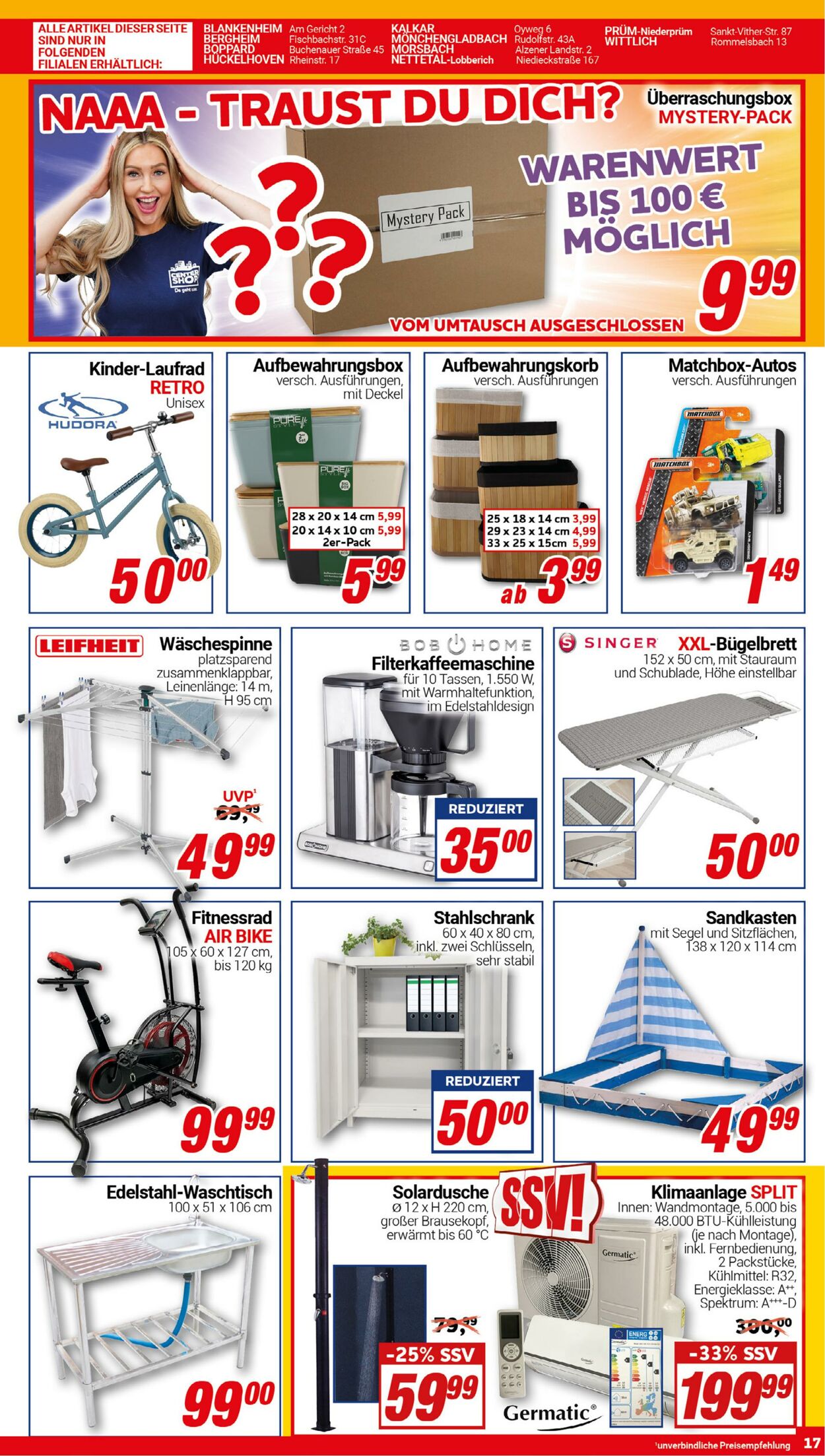 Prospekt CENTERSHOP 18.08.2025 - 23.08.2025
