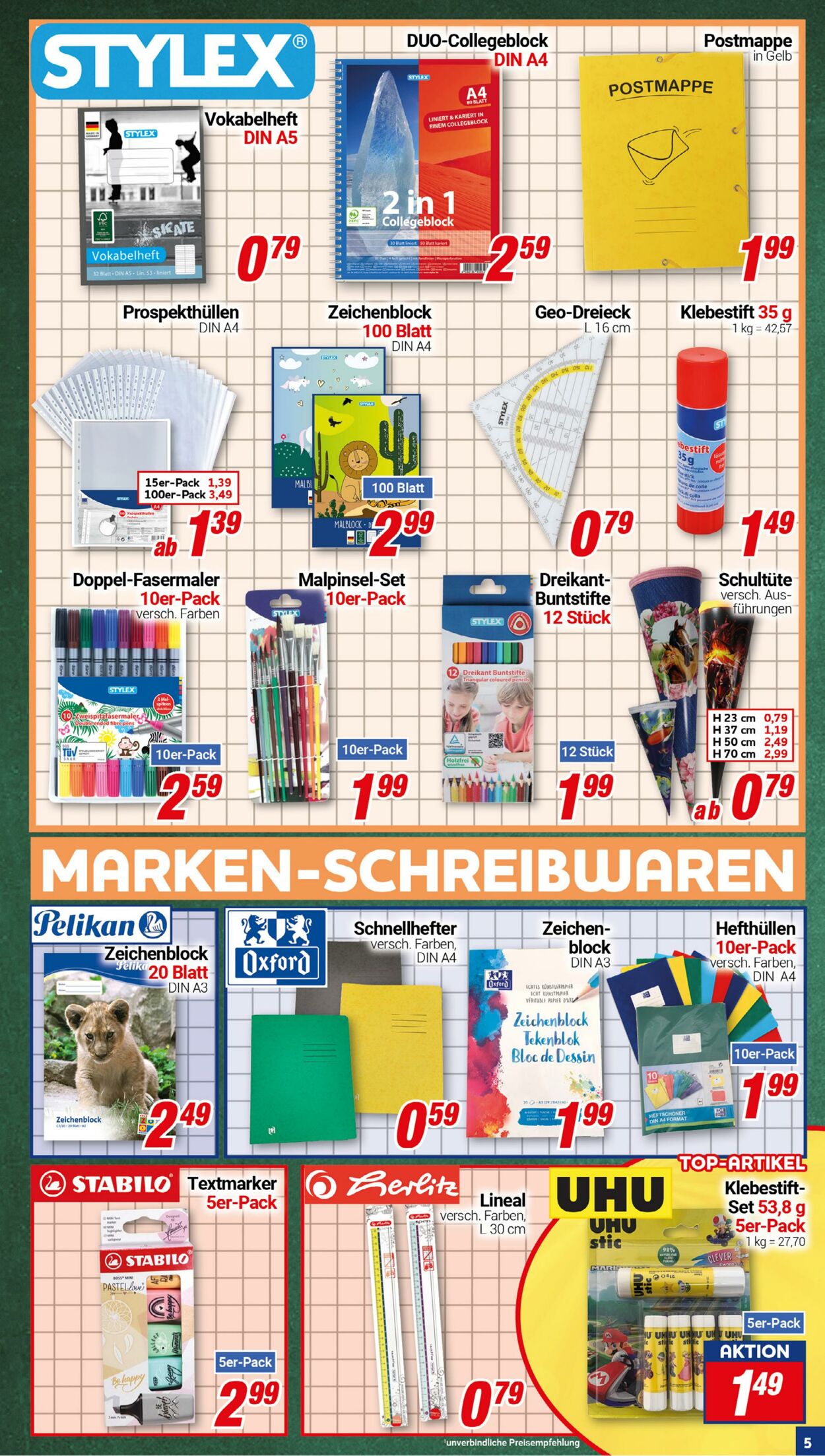 Prospekt CENTERSHOP 18.08.2025 - 23.08.2025