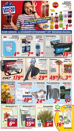 Prospekt CENTERSHOP 24.04.2023 - 29.04.2023