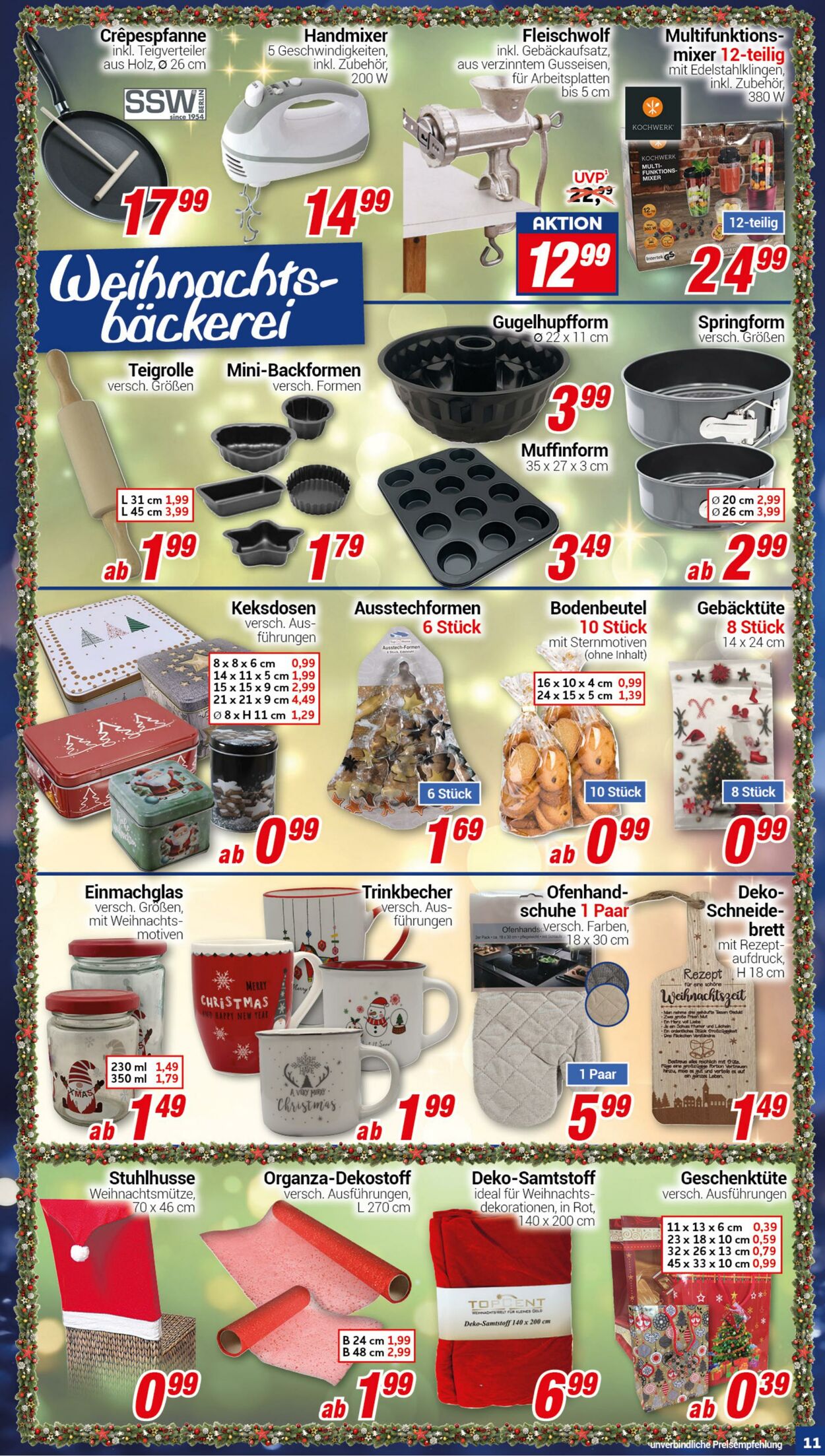 Prospekt CENTERSHOP 18.11.2024 - 25.11.2024