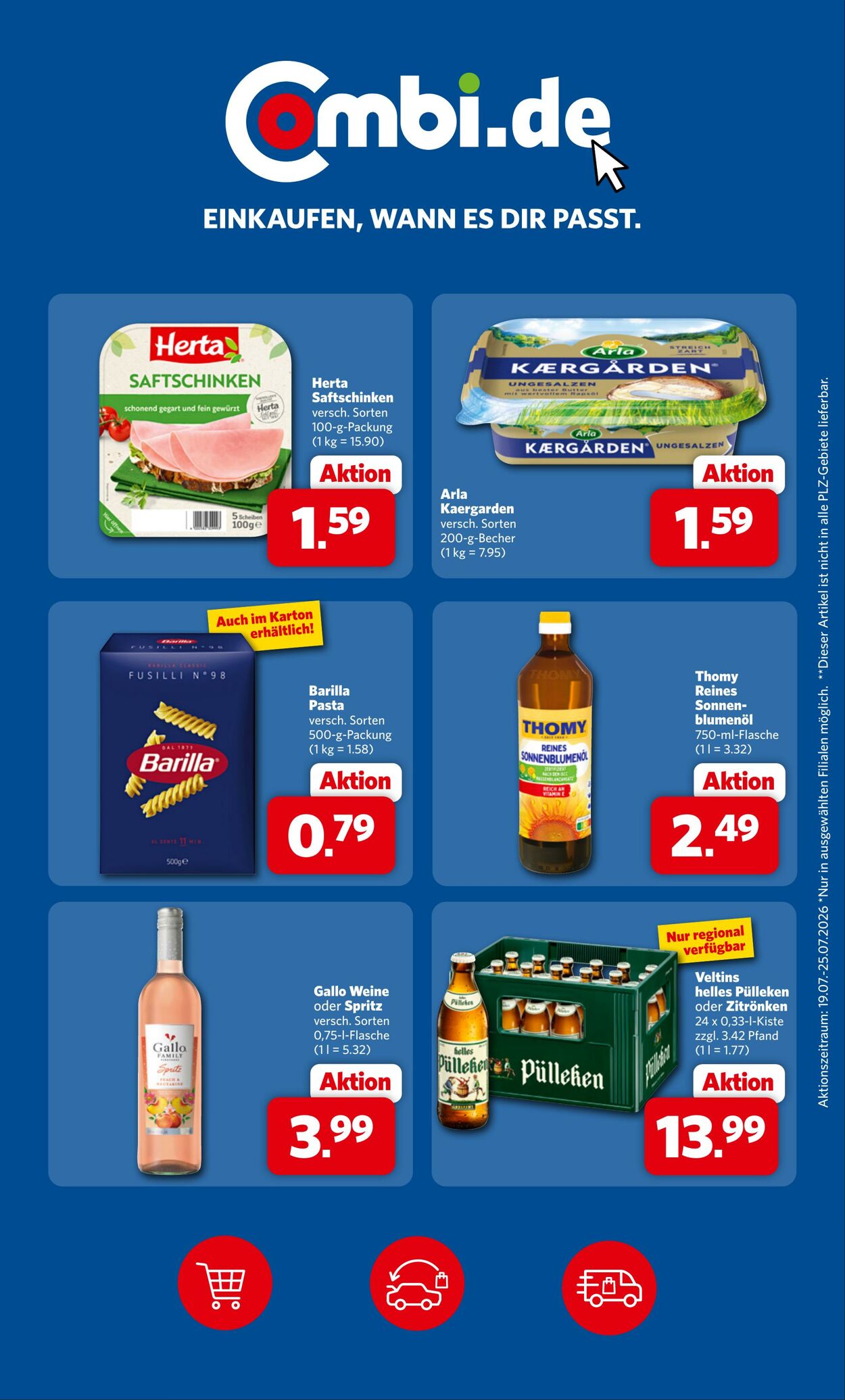 Prospekt Combi 19.07.2026 - 25.07.2026