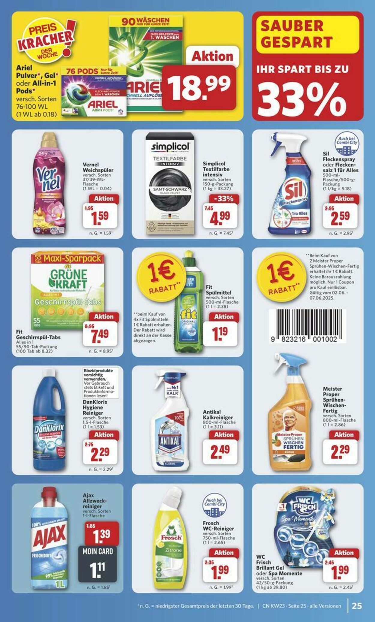 Prospekt Combi 02.06.2025 - 07.06.2025