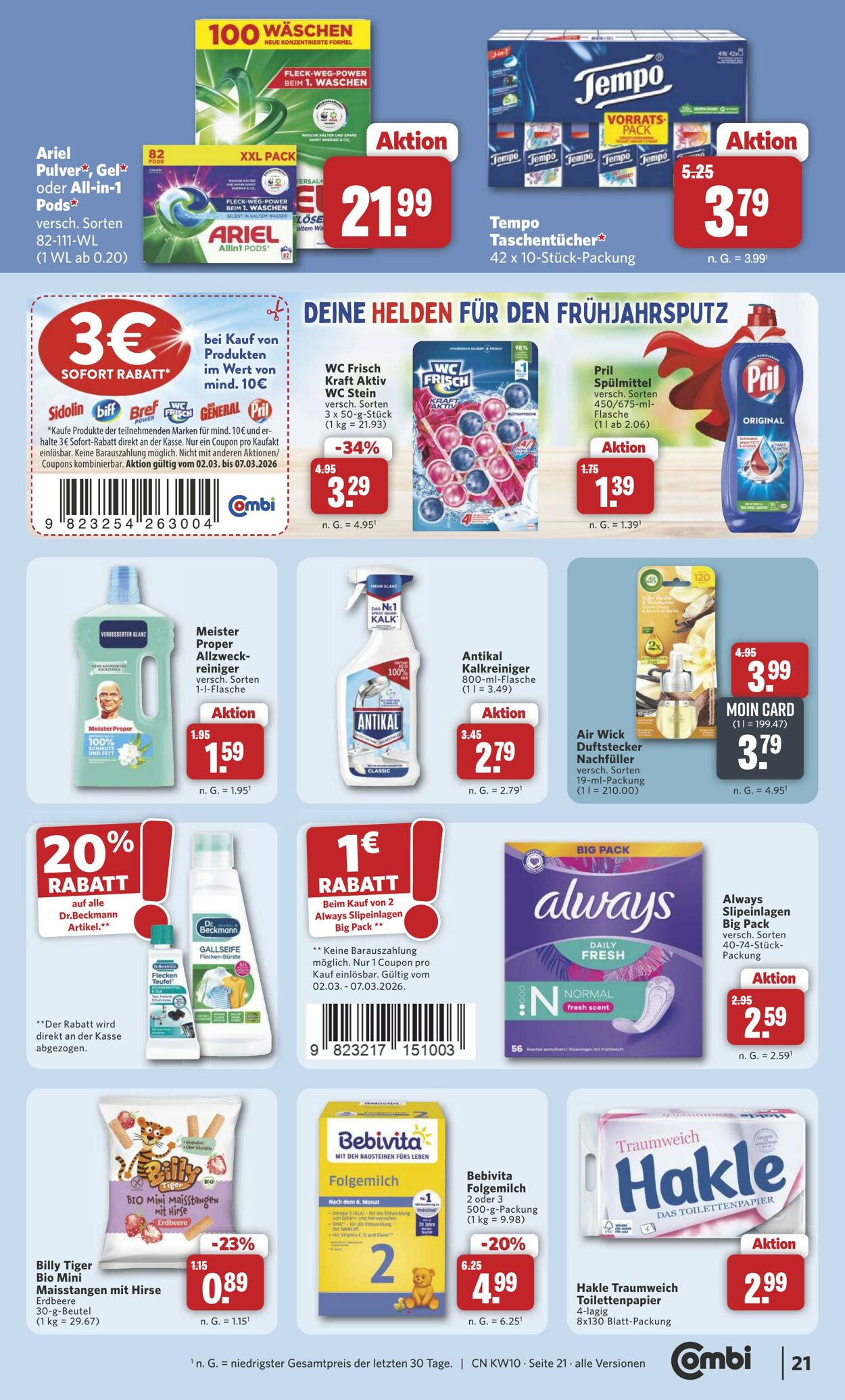 Prospekt Combi 02.03.2026 - 07.03.2026