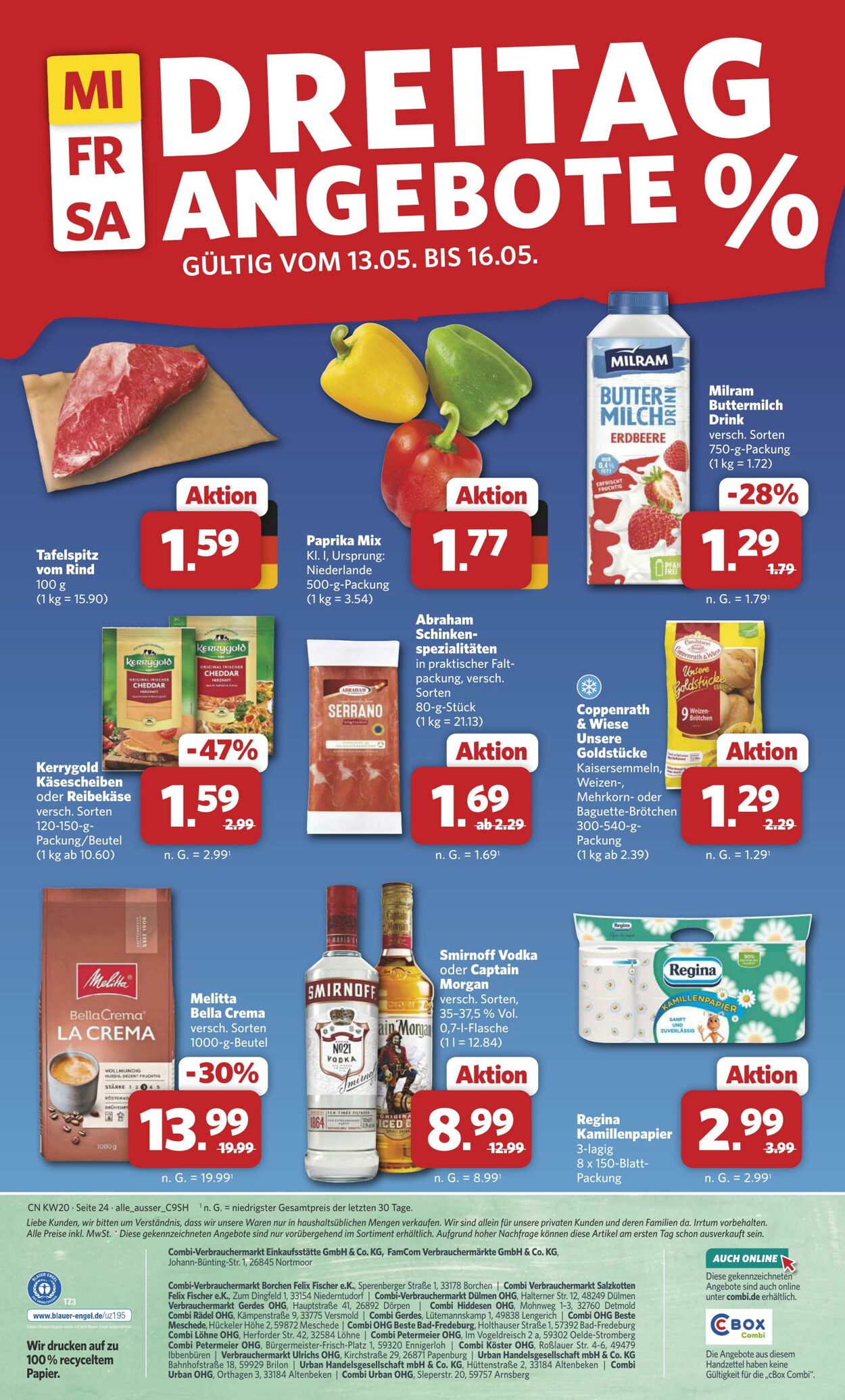 Prospekt Combi 11.05.2026 - 16.05.2026