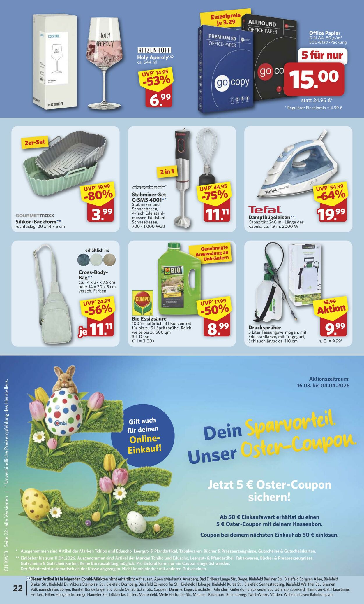 Prospekt Combi 23.03.2026 - 28.03.2026