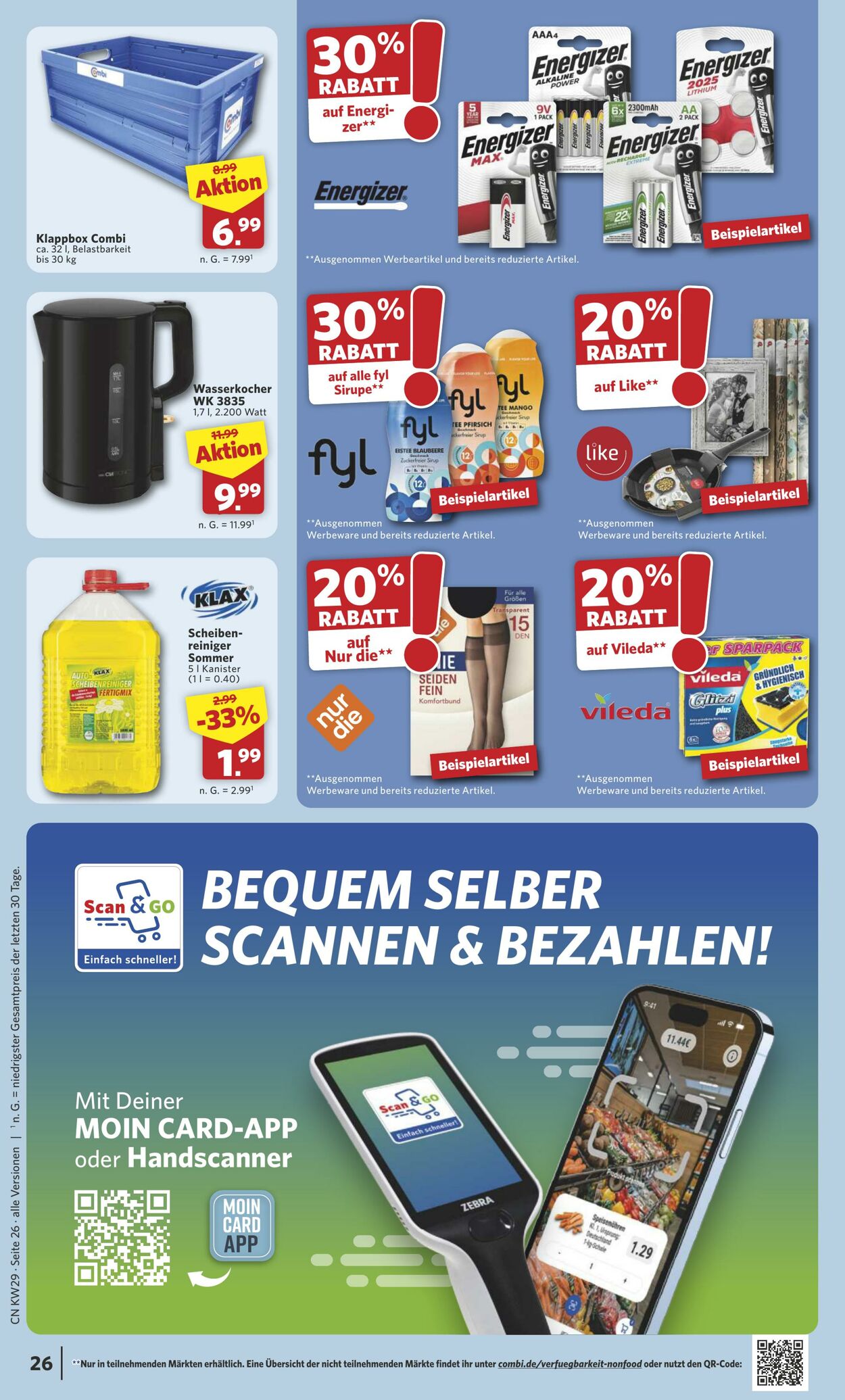 Prospekt Combi 13.07.2026 - 18.07.2026