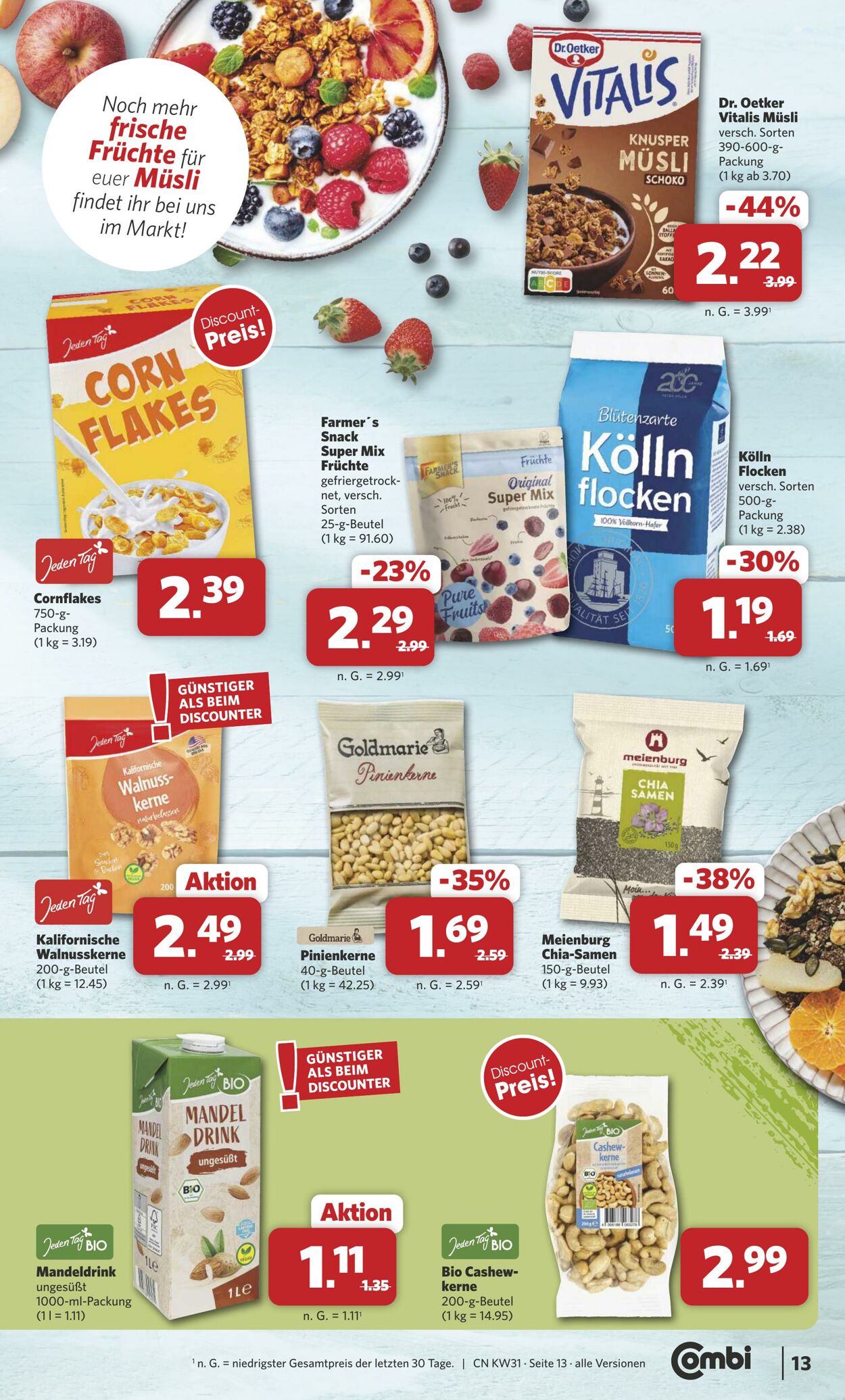 Prospekt Combi 27.07.2026 - 01.08.2026