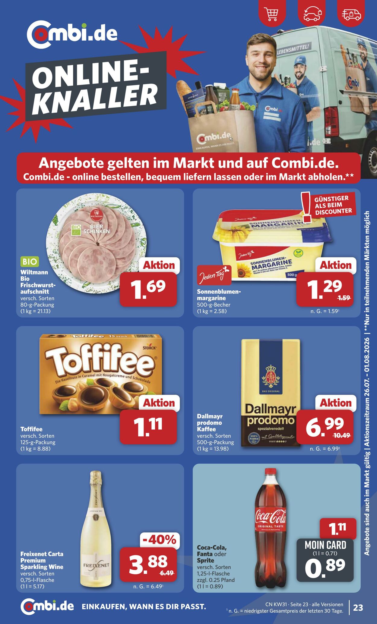 Prospekt Combi 27.07.2026 - 01.08.2026