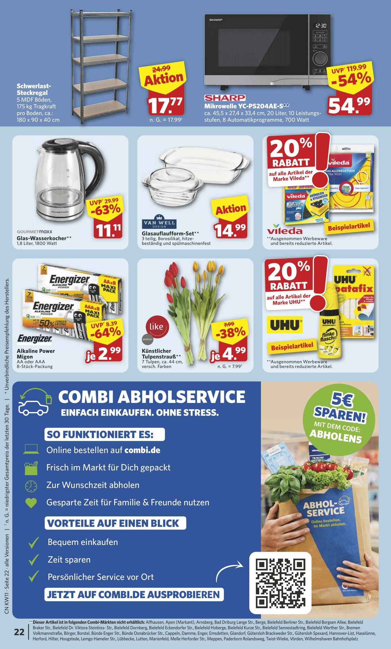 Prospekt Combi 09.03.2026 - 14.03.2026