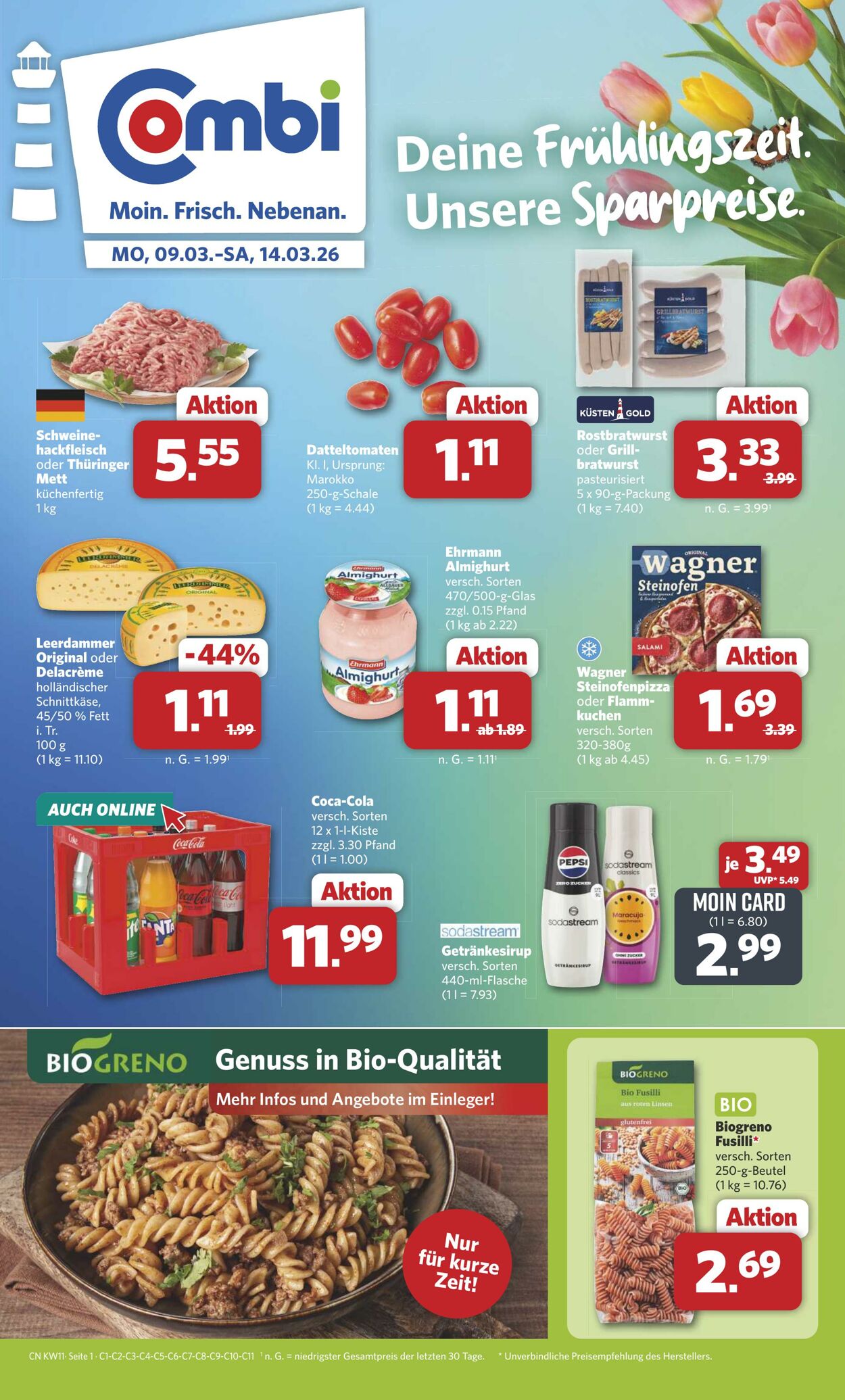 Prospekt Combi 09.03.2026 - 14.03.2026