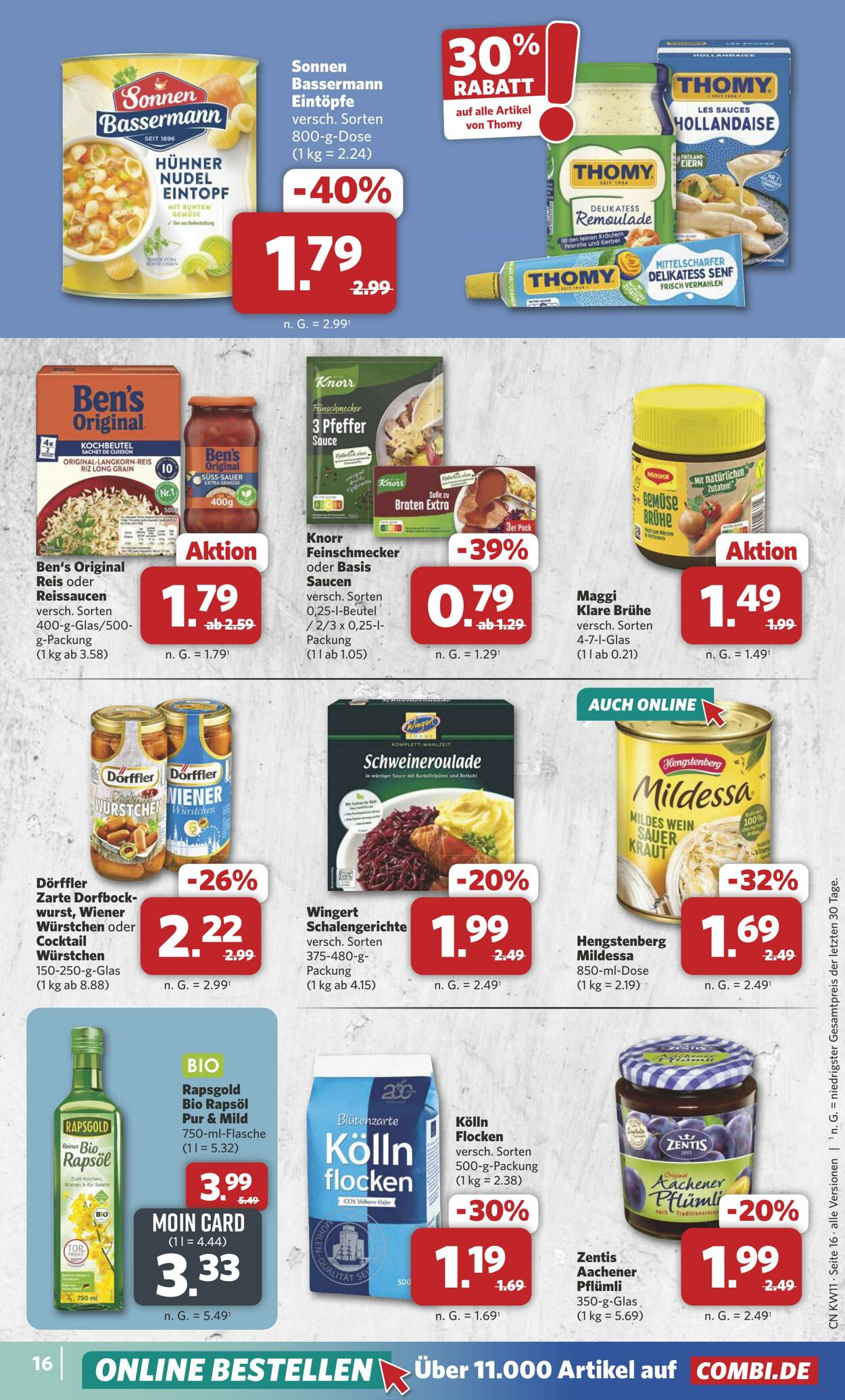Prospekt Combi 09.03.2026 - 14.03.2026