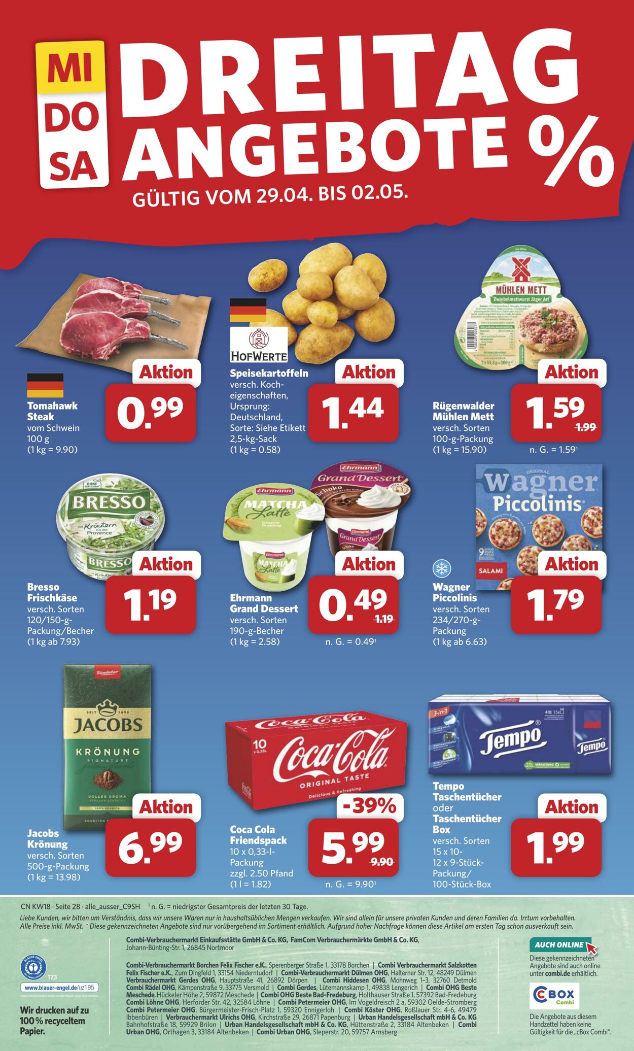 Prospekt Combi 27.04.2026 - 02.05.2026