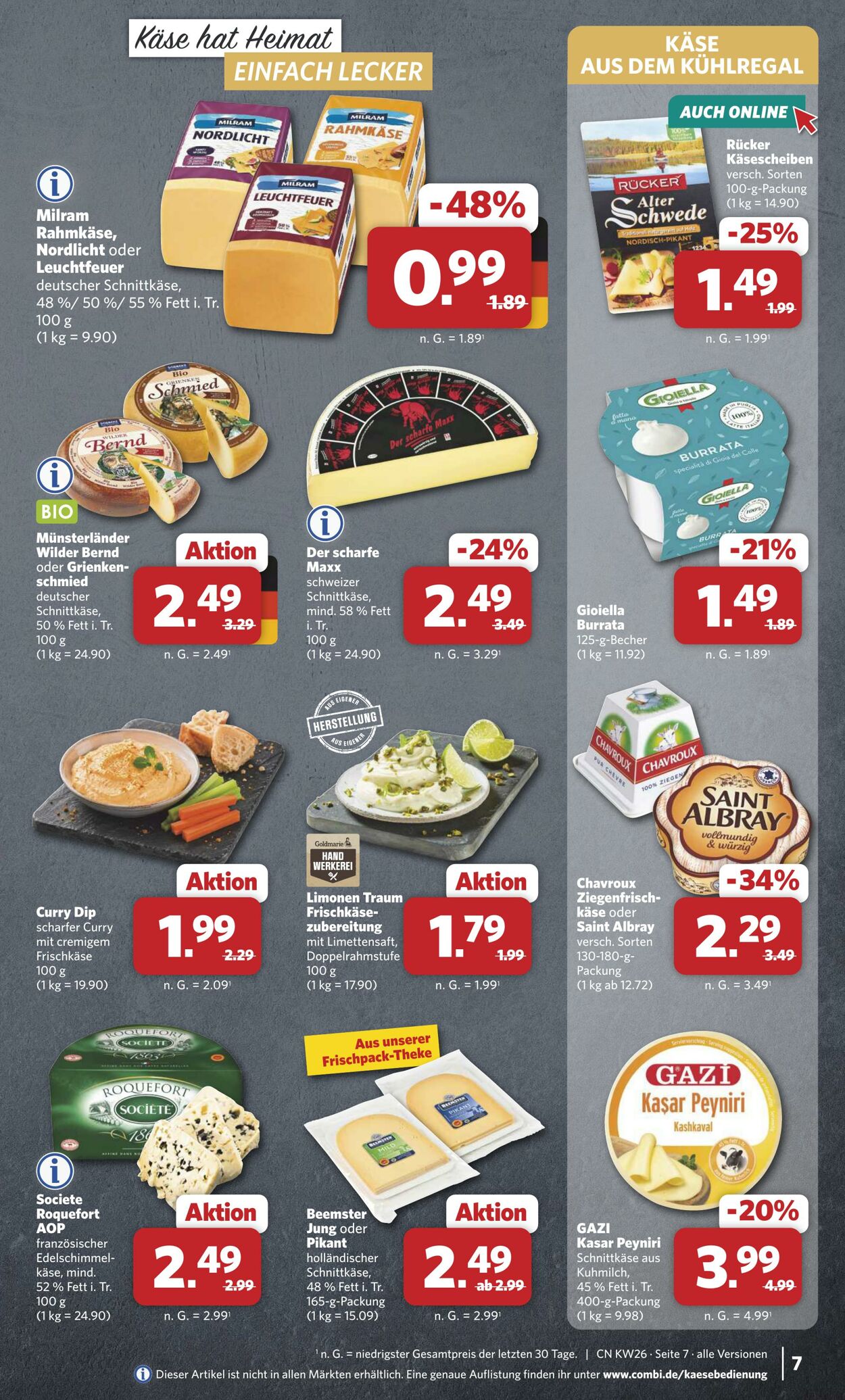 Prospekt Combi 22.06.2026 - 27.06.2026