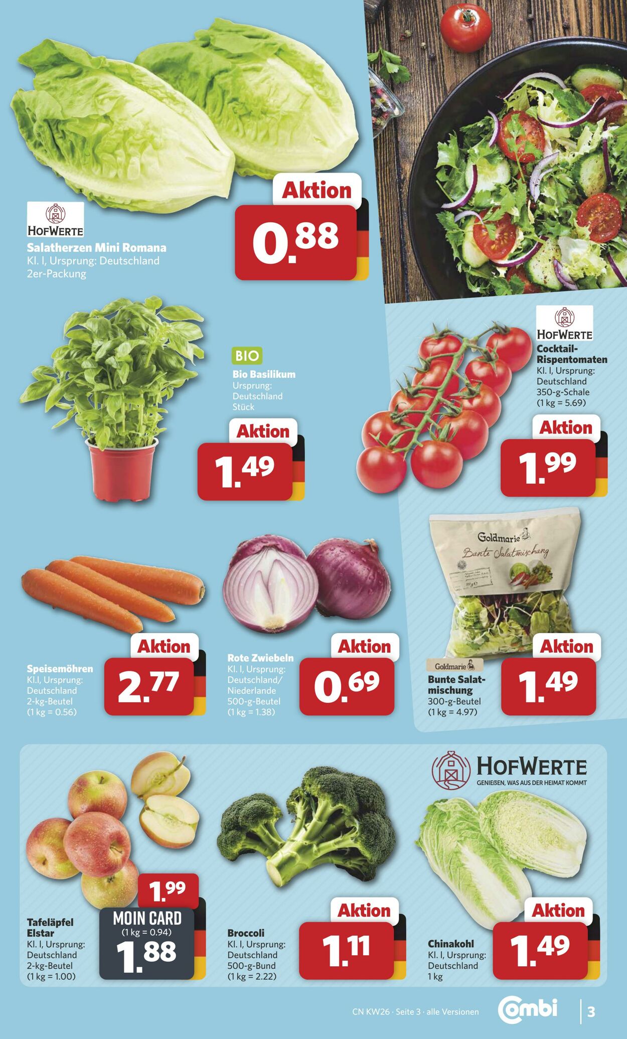 Prospekt Combi 22.06.2026 - 27.06.2026