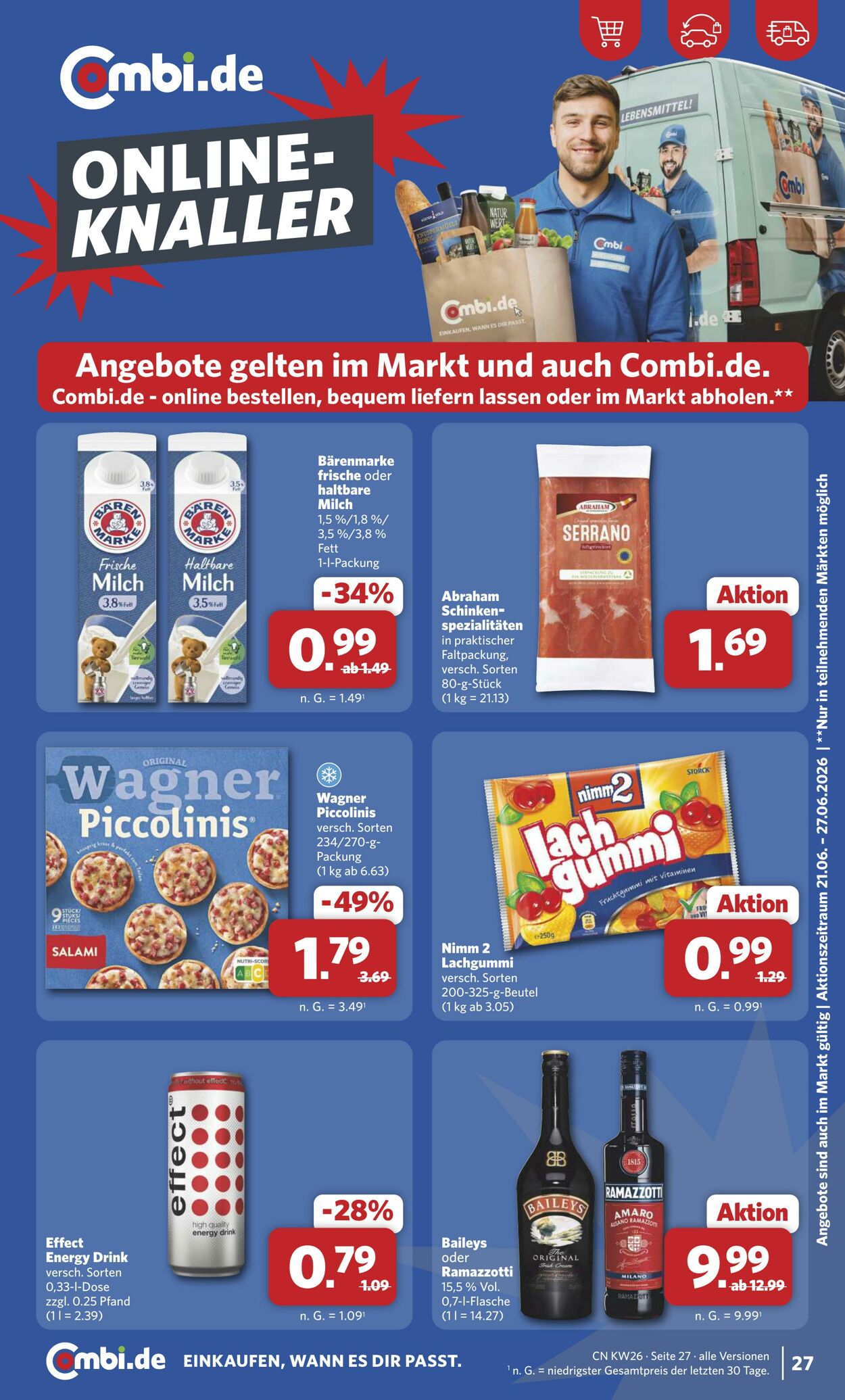 Prospekt Combi 22.06.2026 - 27.06.2026