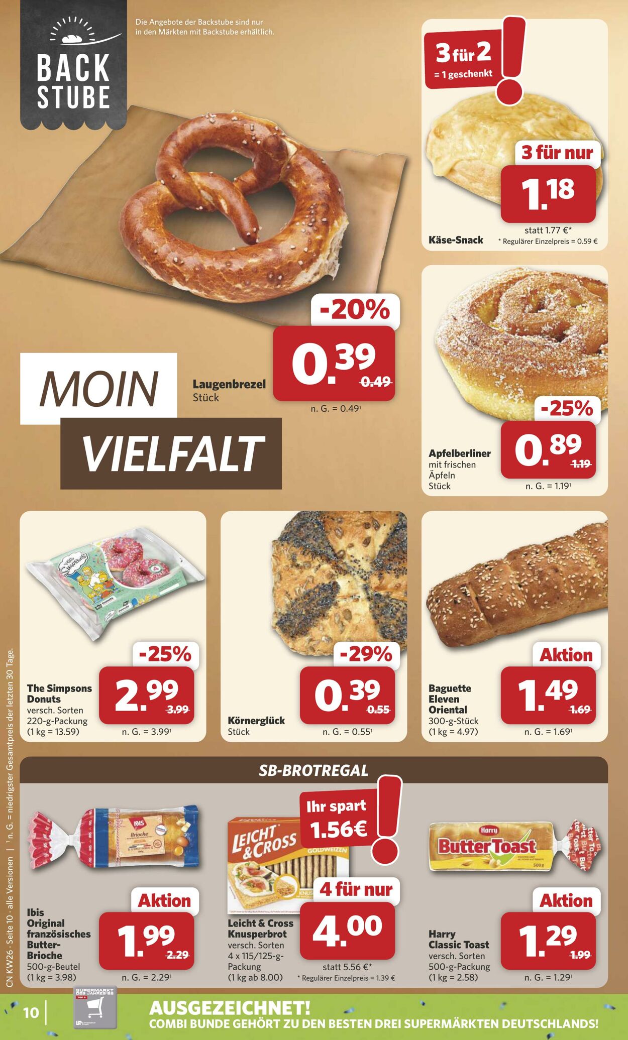 Prospekt Combi 22.06.2026 - 27.06.2026