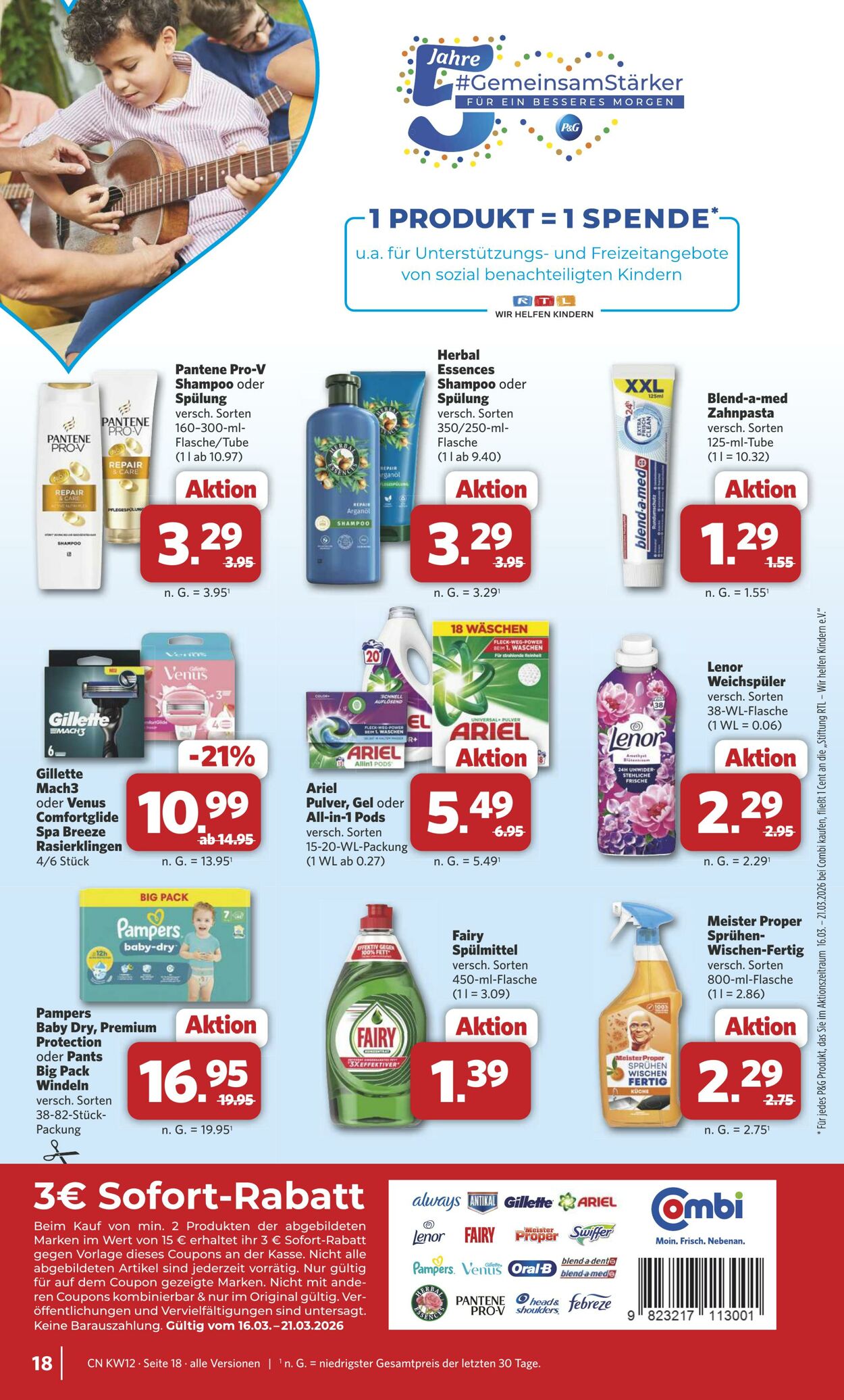 Prospekt Combi 16.03.2026 - 21.03.2026