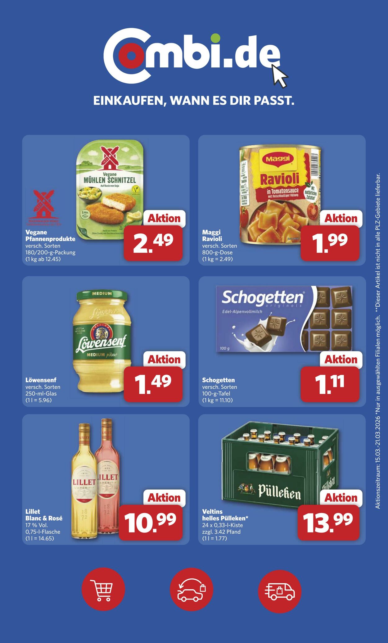 Prospekt Combi 16.03.2026 - 21.03.2026