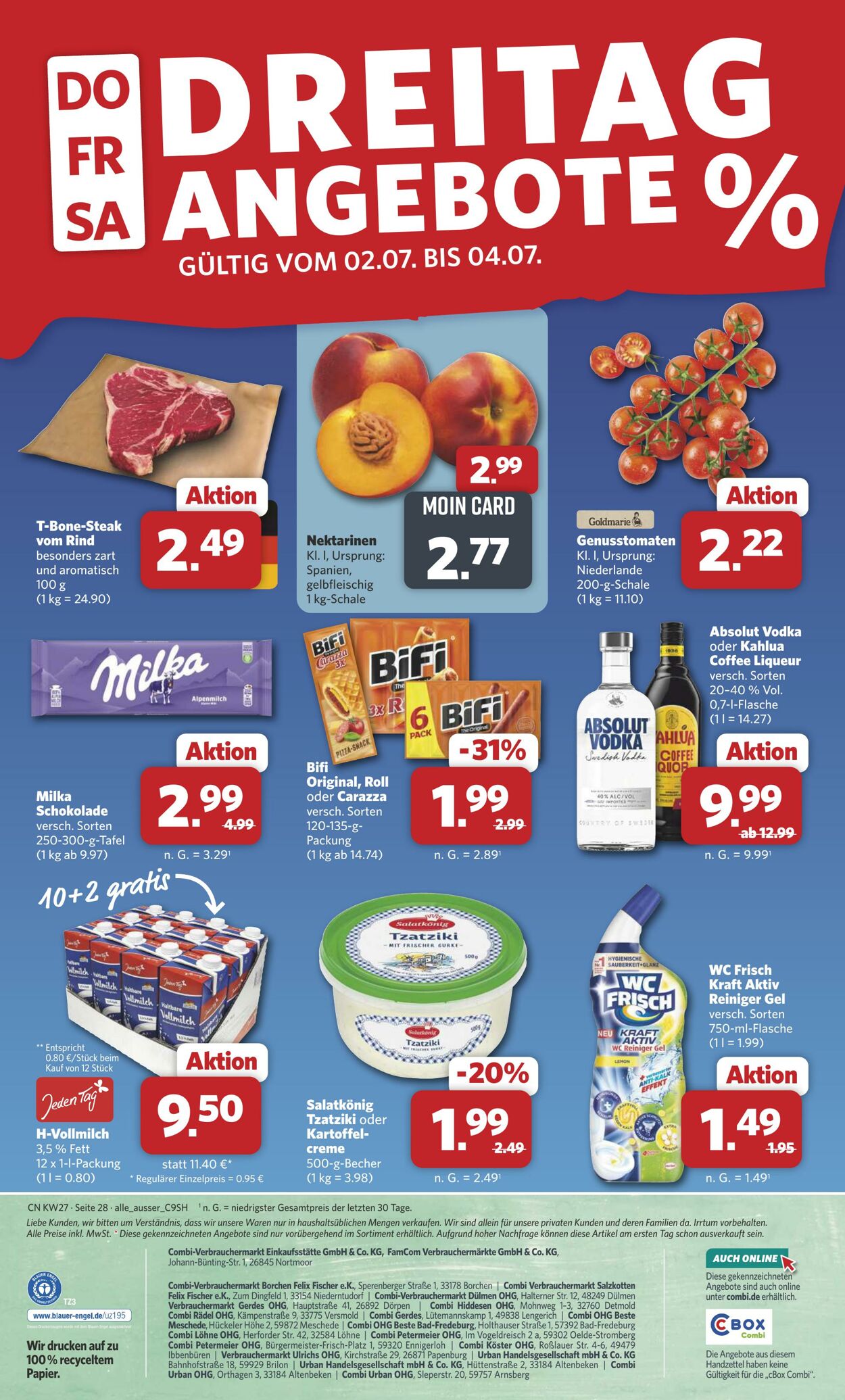 Prospekt Combi 29.06.2026 - 04.07.2026