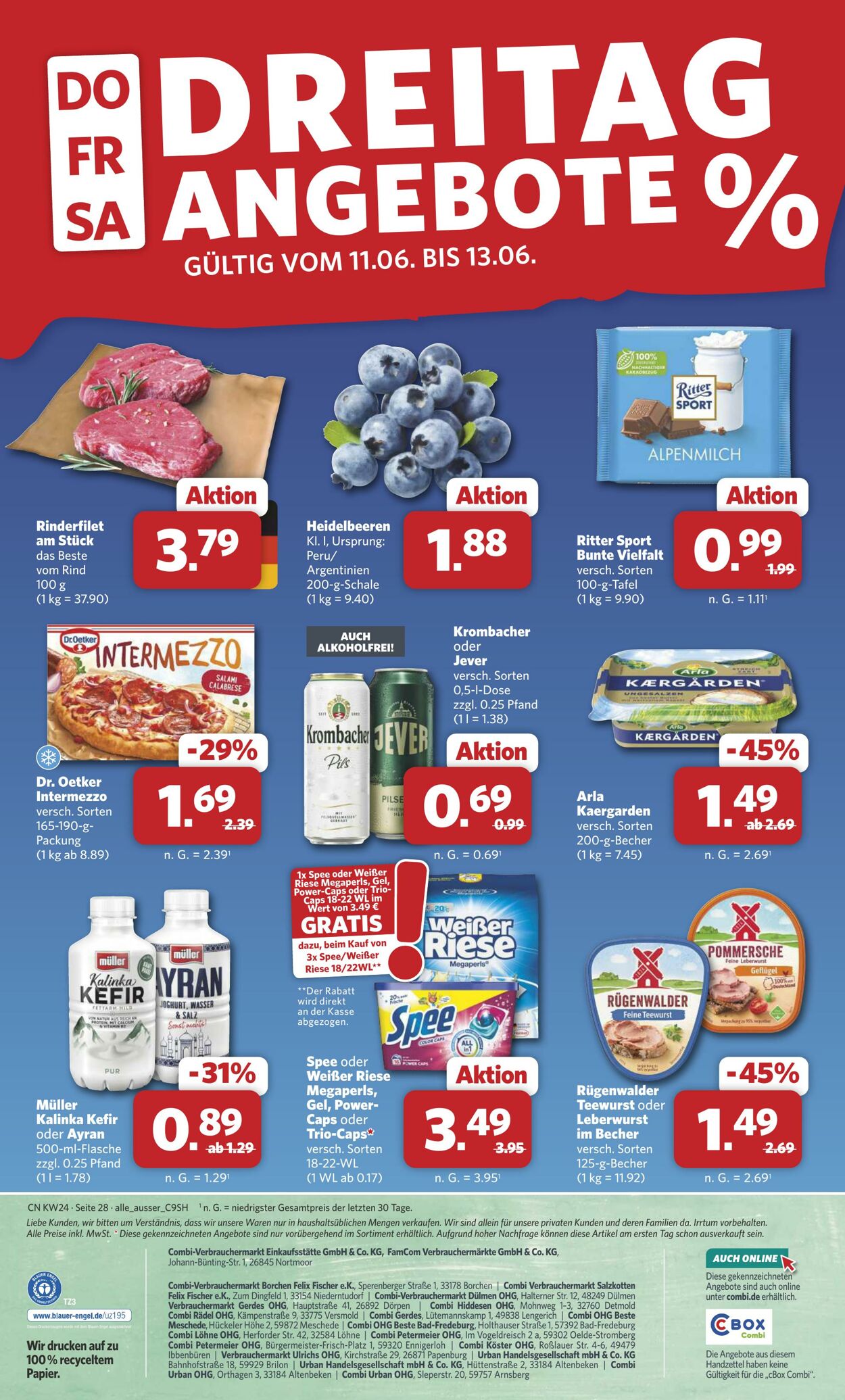 Prospekt Combi 08.06.2026 - 13.06.2026