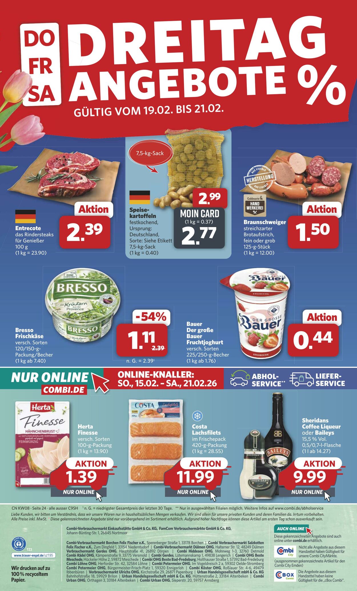 Prospekt Combi 16.02.2026 - 21.02.2026