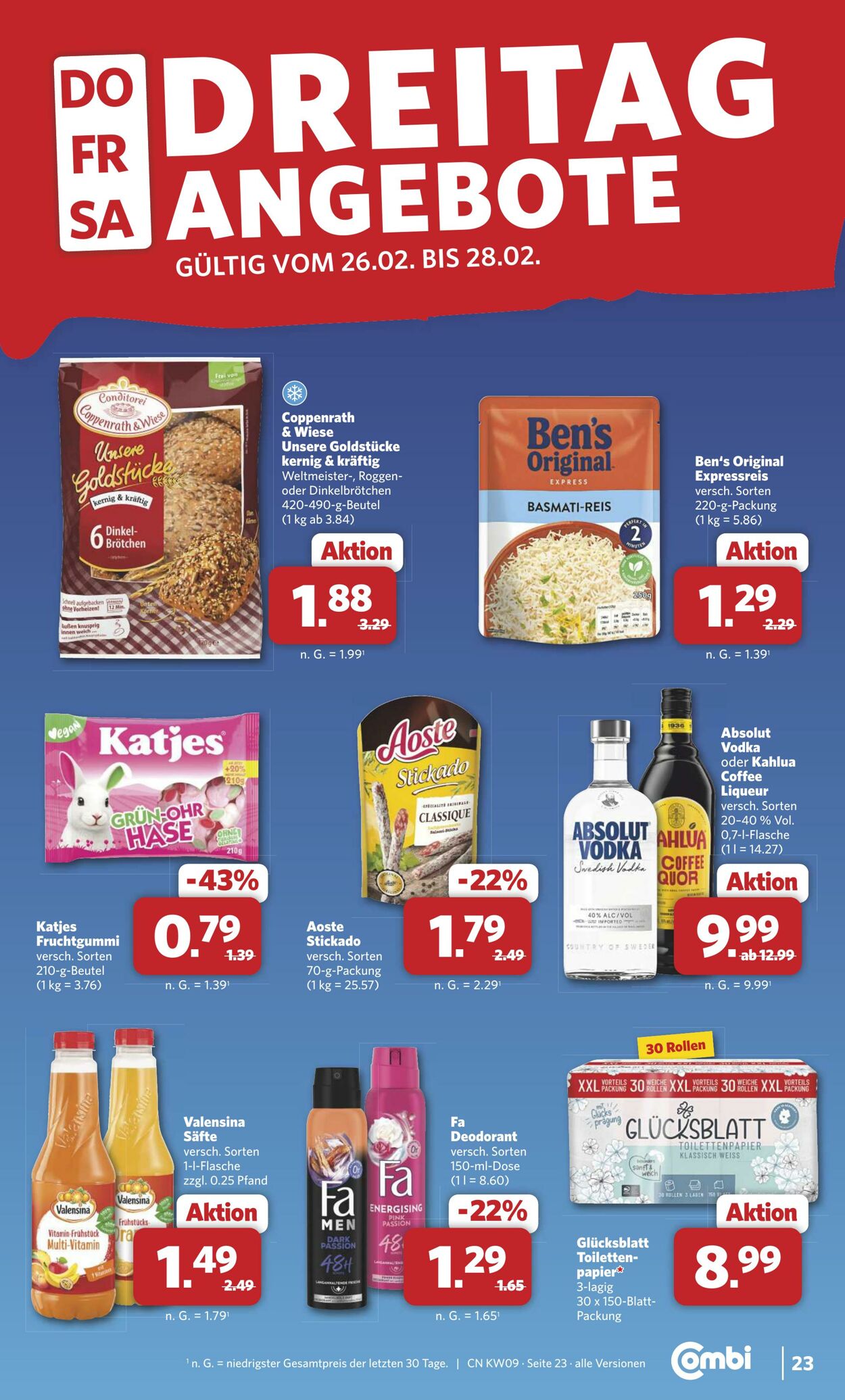 Prospekt Combi 23.02.2026 - 28.02.2026