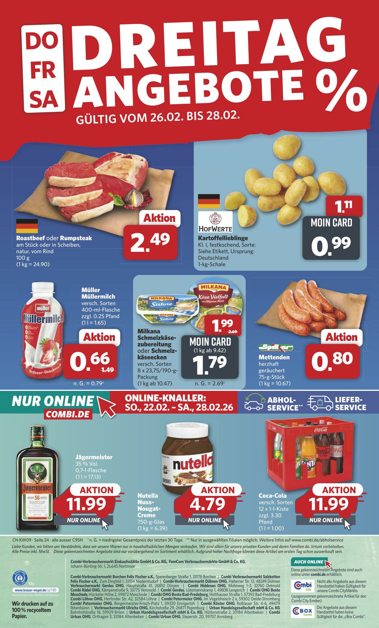 Prospekt Combi 23.02.2026 - 28.02.2026