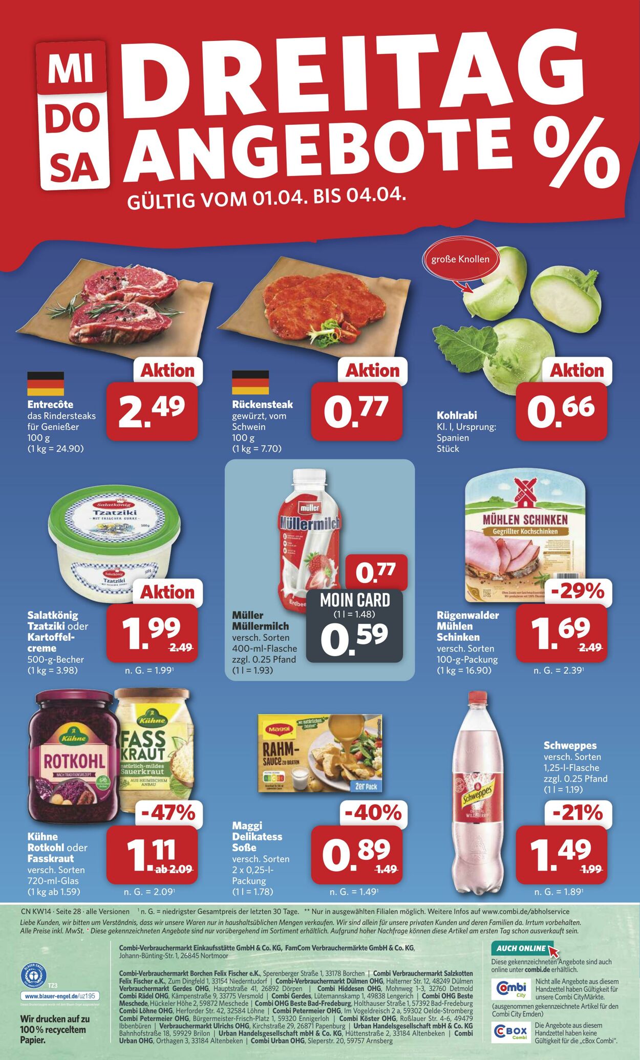 Prospekt Combi 30.03.2026 - 04.04.2026