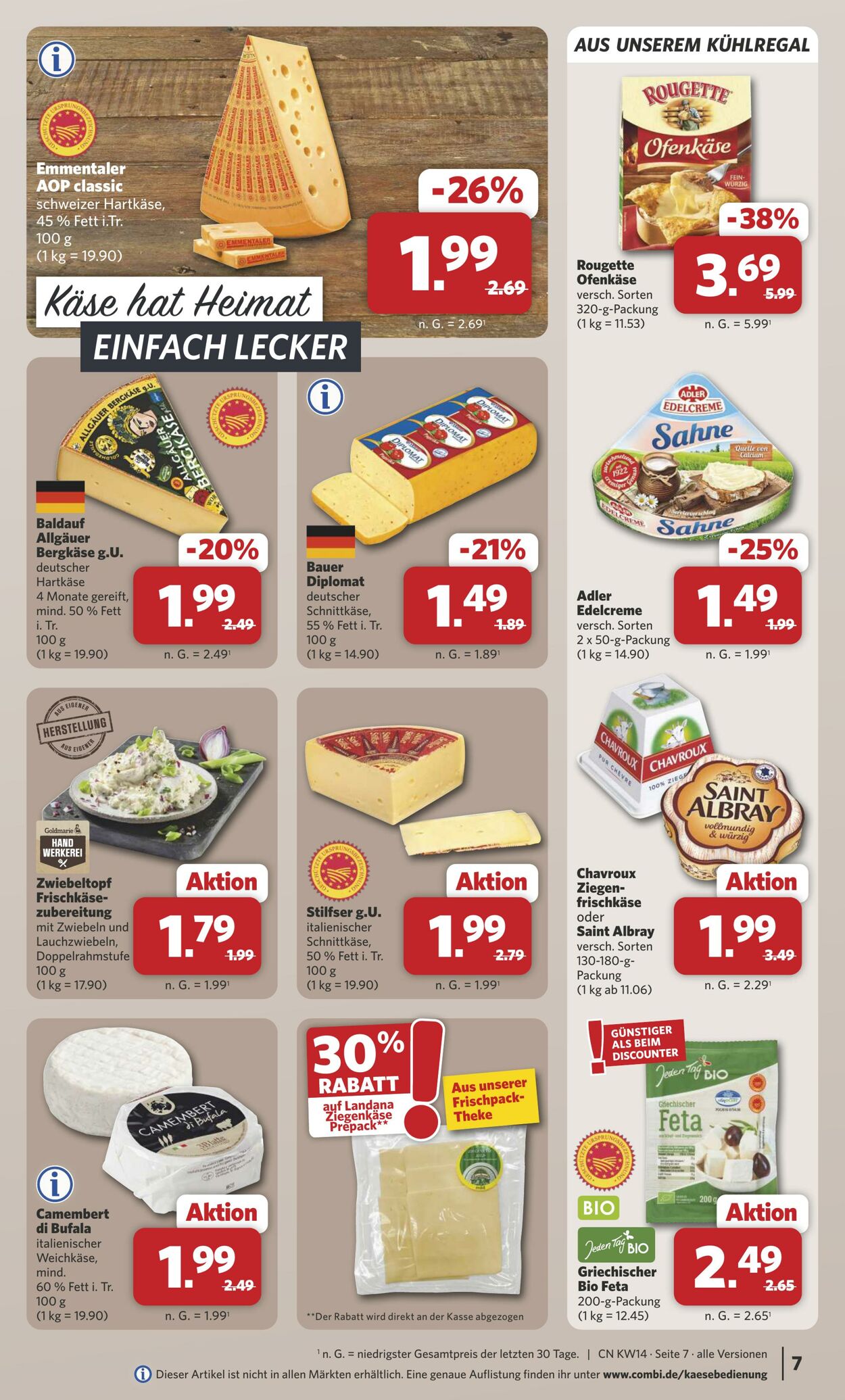 Prospekt Combi 30.03.2026 - 04.04.2026