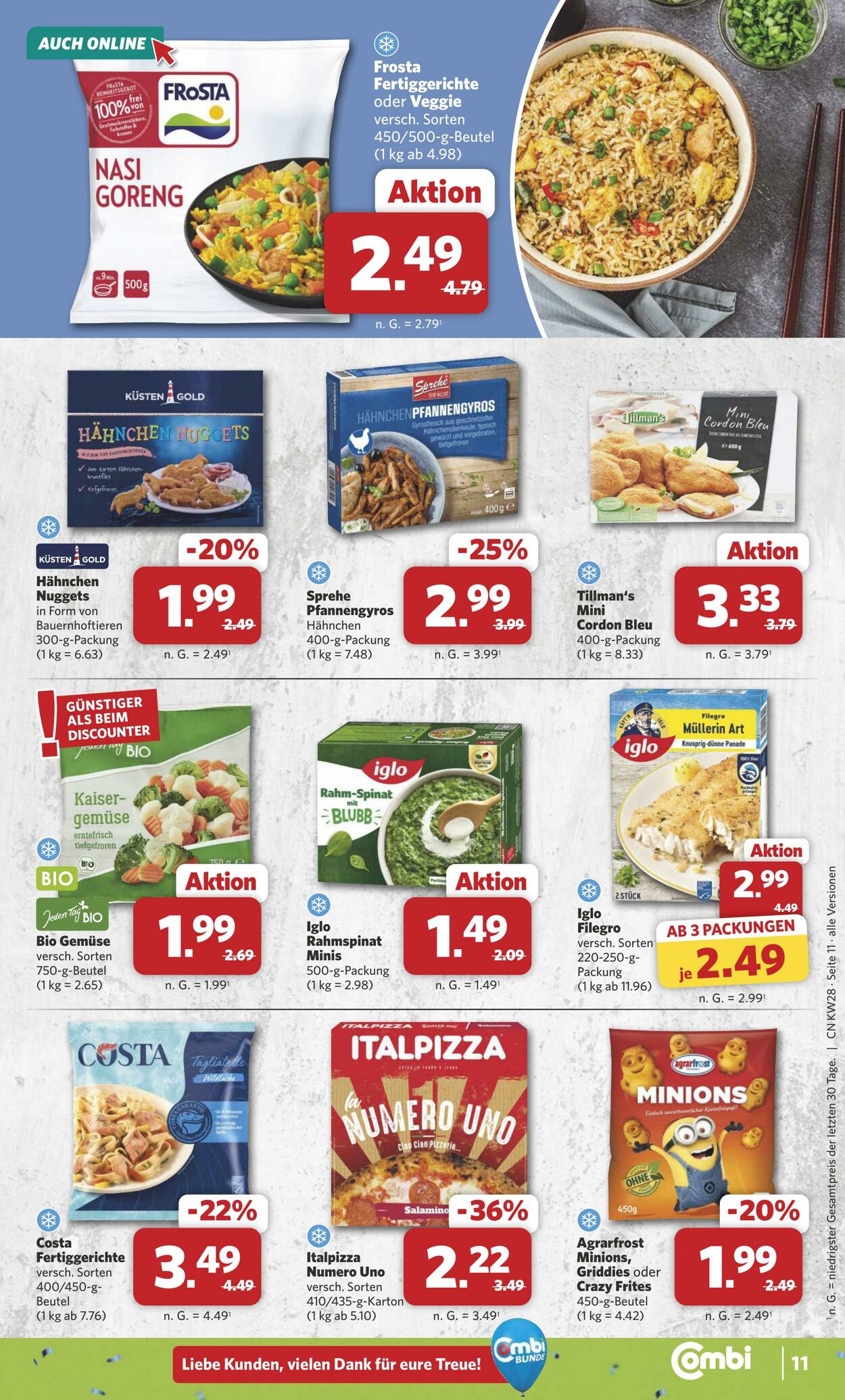 Prospekt Combi 06.07.2026 - 11.07.2026