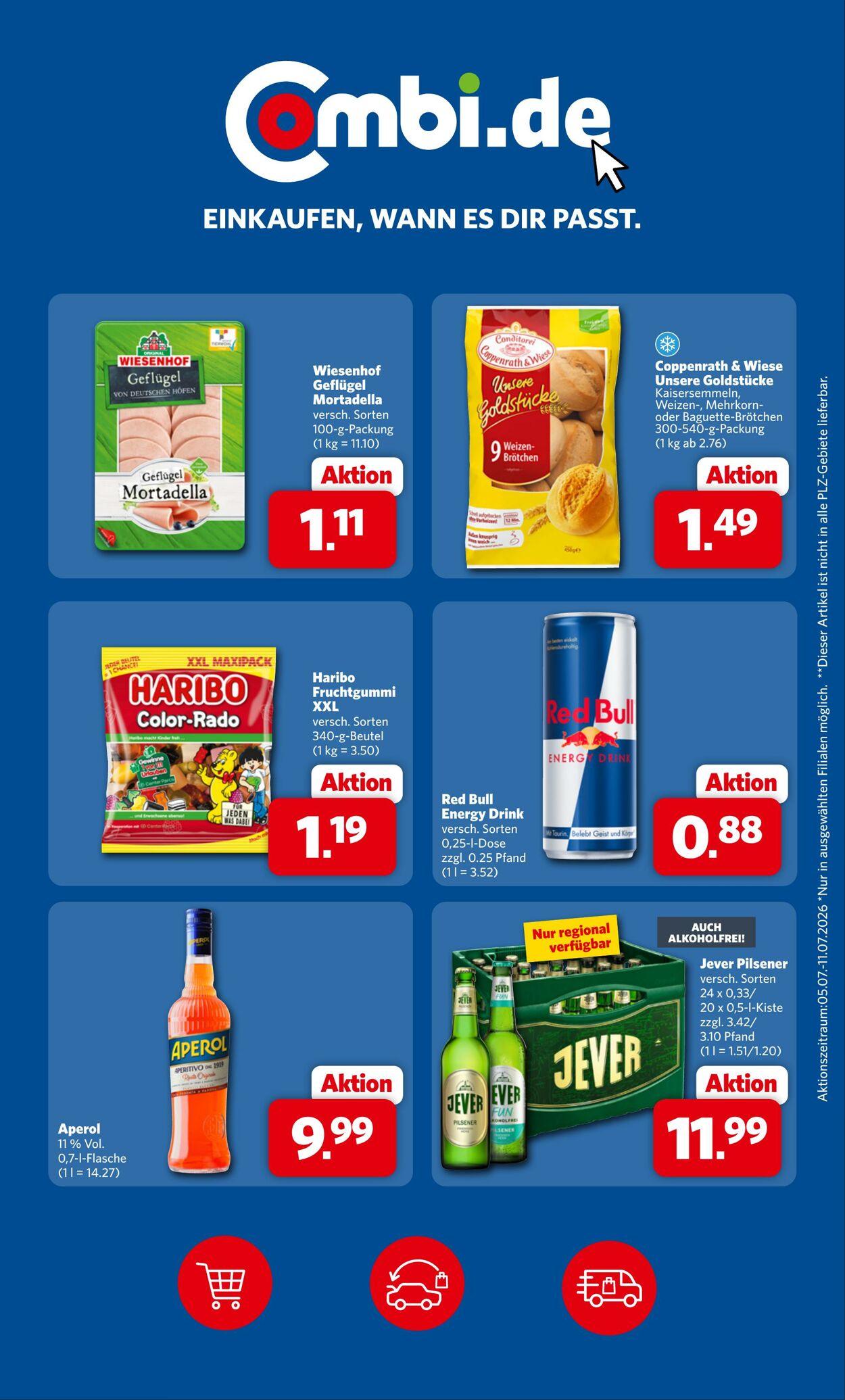 Prospekt Combi 06.07.2026 - 11.07.2026
