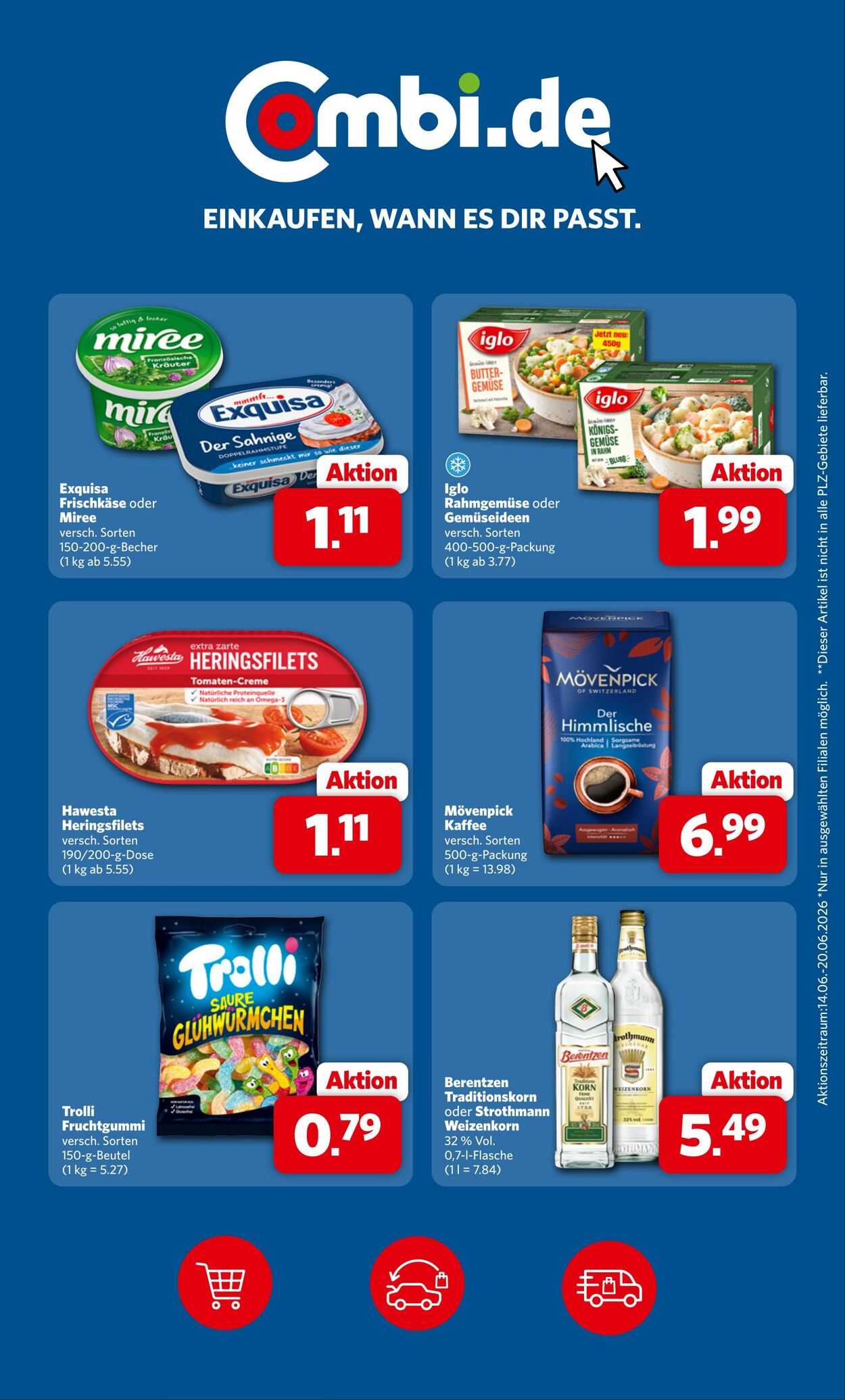 Prospekt Combi 15.06.2026 - 20.06.2026