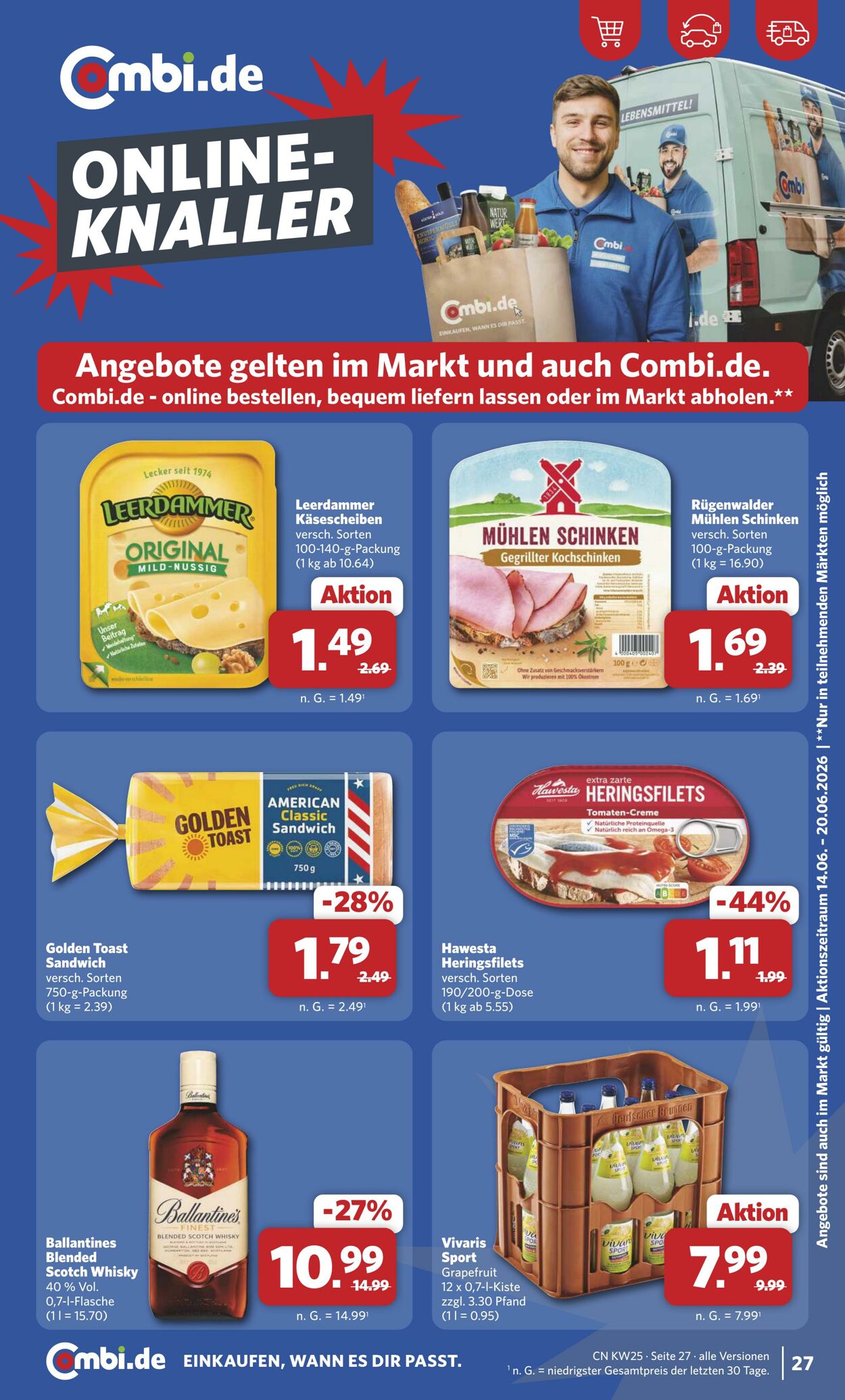 Prospekt Combi 15.06.2026 - 20.06.2026