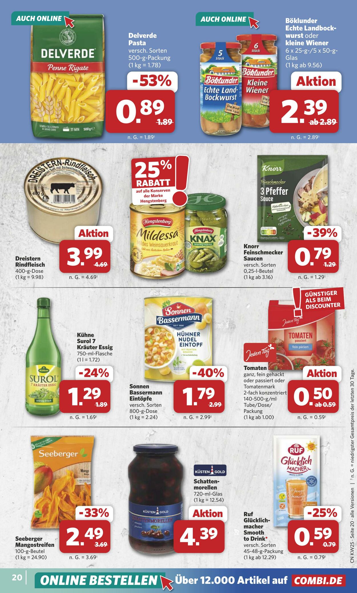Prospekt Combi 15.06.2026 - 20.06.2026