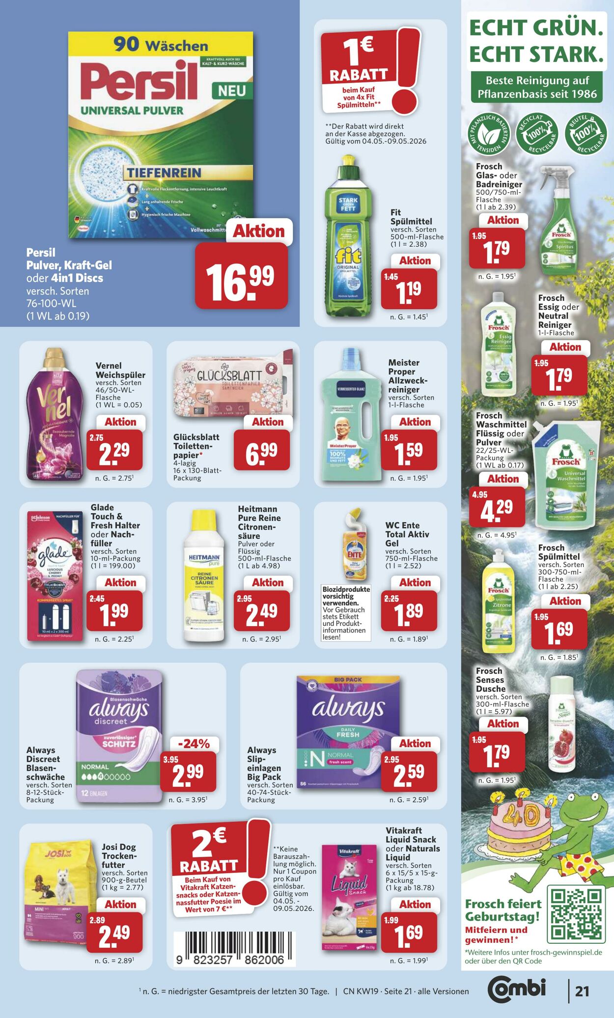Prospekt Combi 04.05.2026 - 09.05.2026