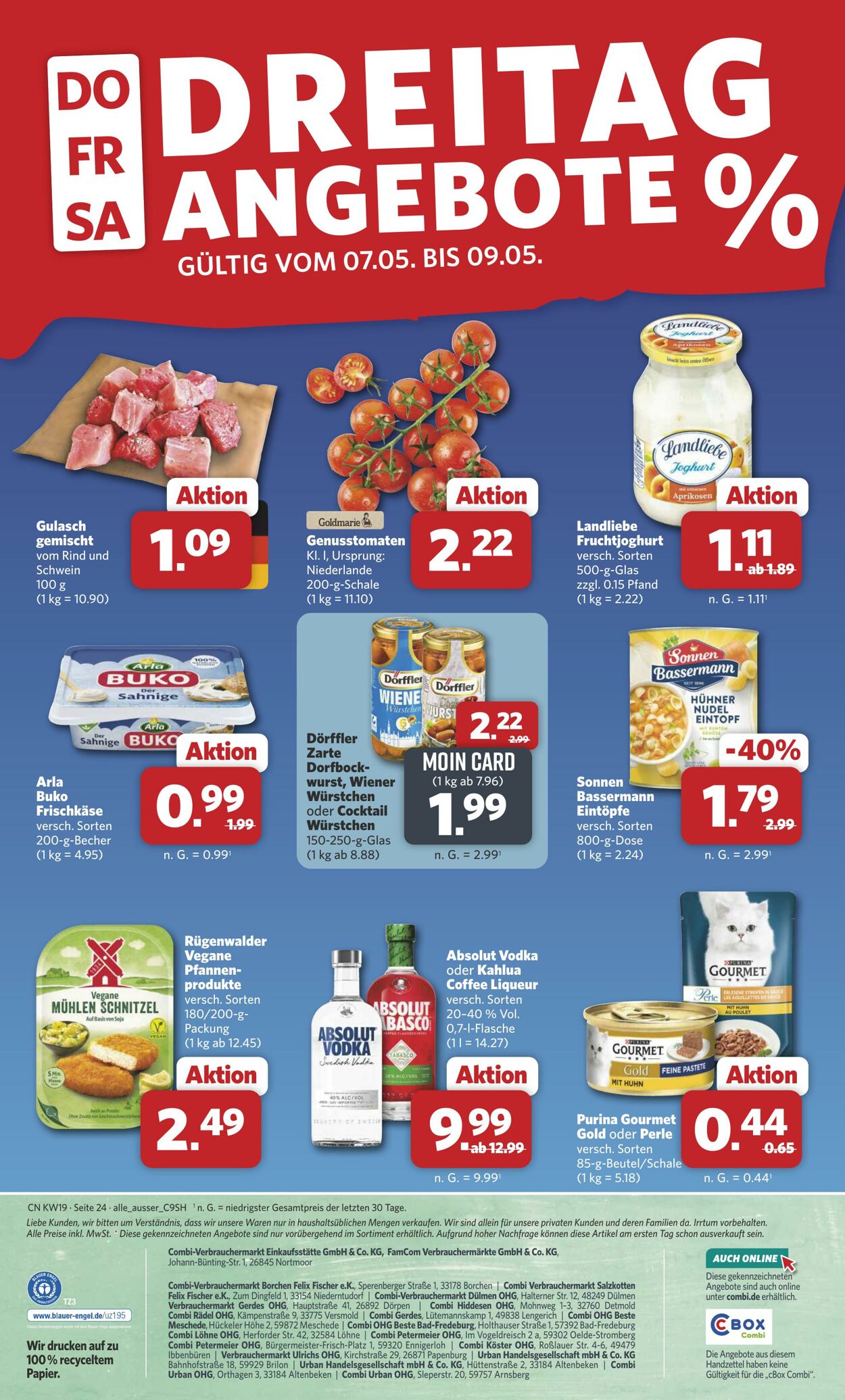Prospekt Combi 04.05.2026 - 09.05.2026