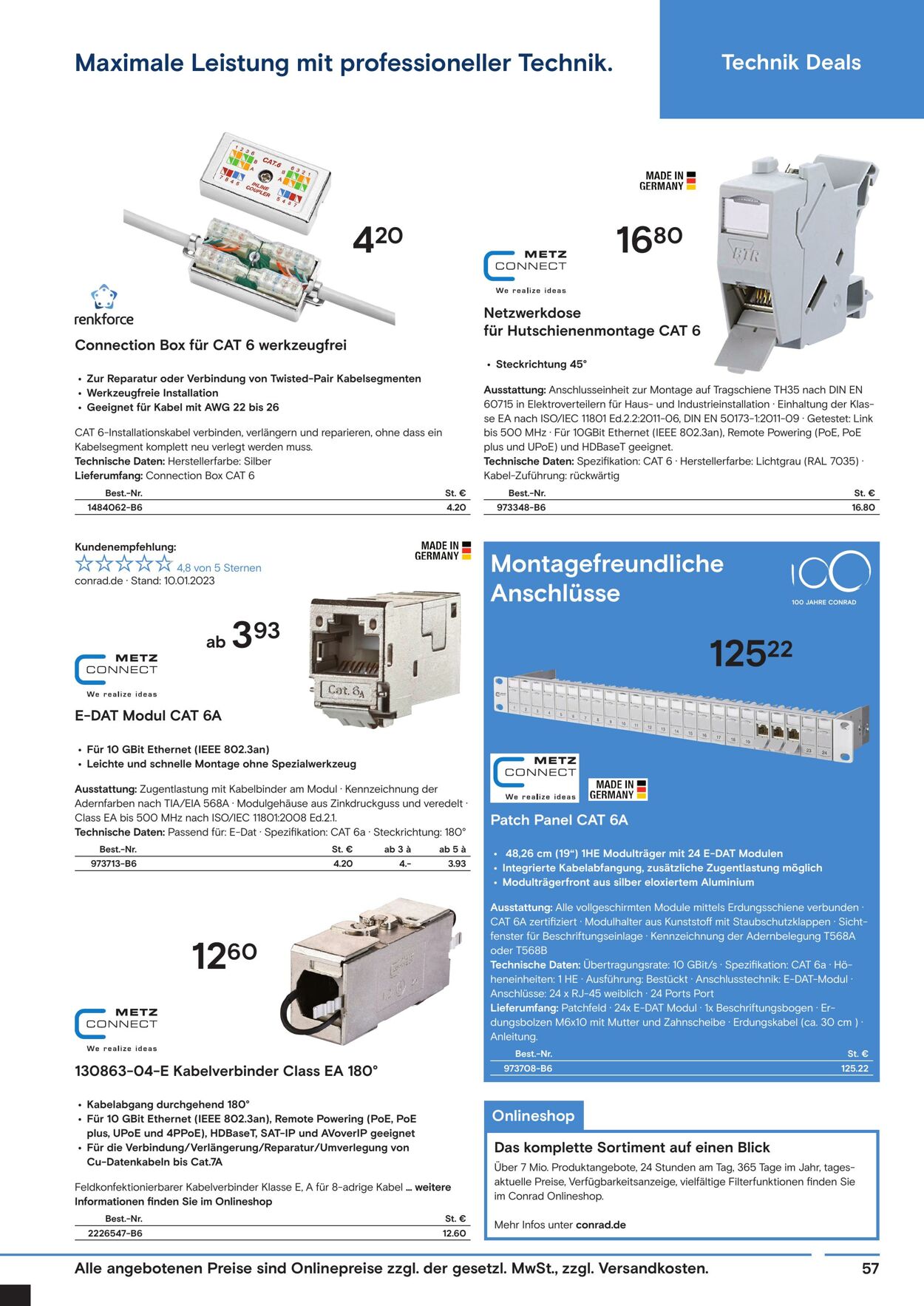 Prospekt Conrad 10.01.2023 - 31.12.2023