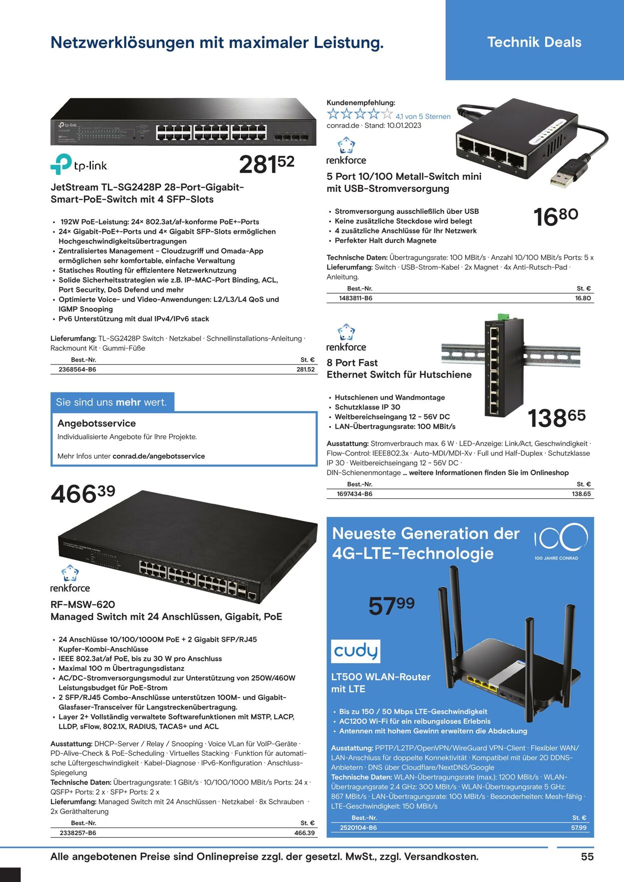 Prospekt Conrad 10.01.2023 - 31.12.2023