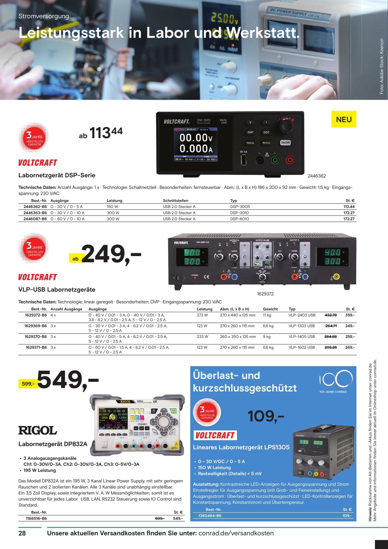 Prospekt Conrad 10.01.2023 - 31.12.2023